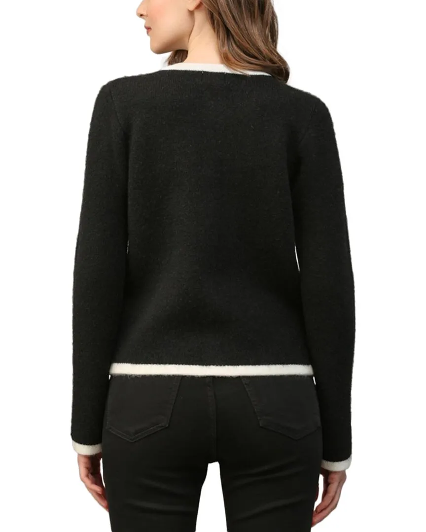 FATE Wool-Blend Cardigan