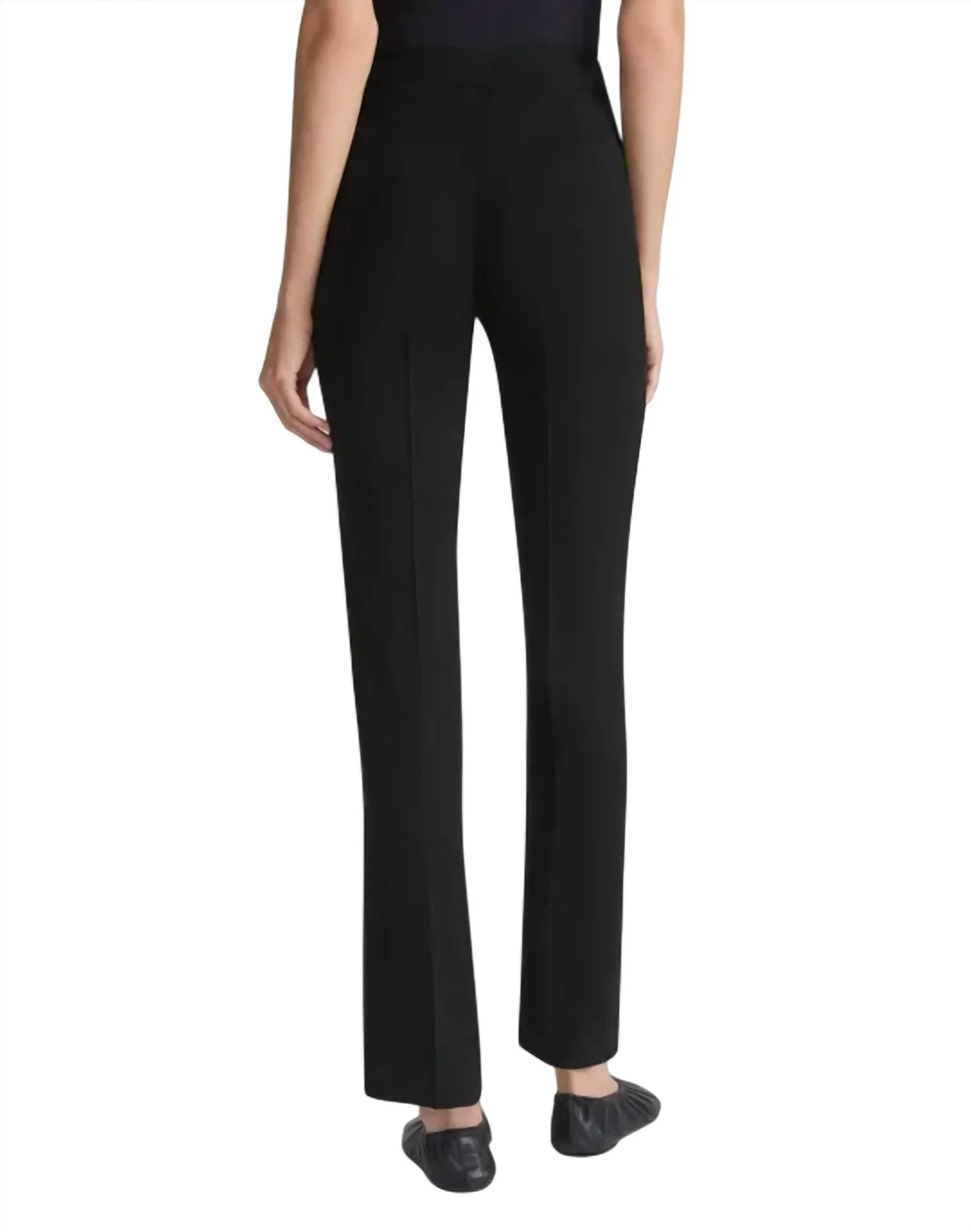 Finesse Crepe Barrow Pant In Black