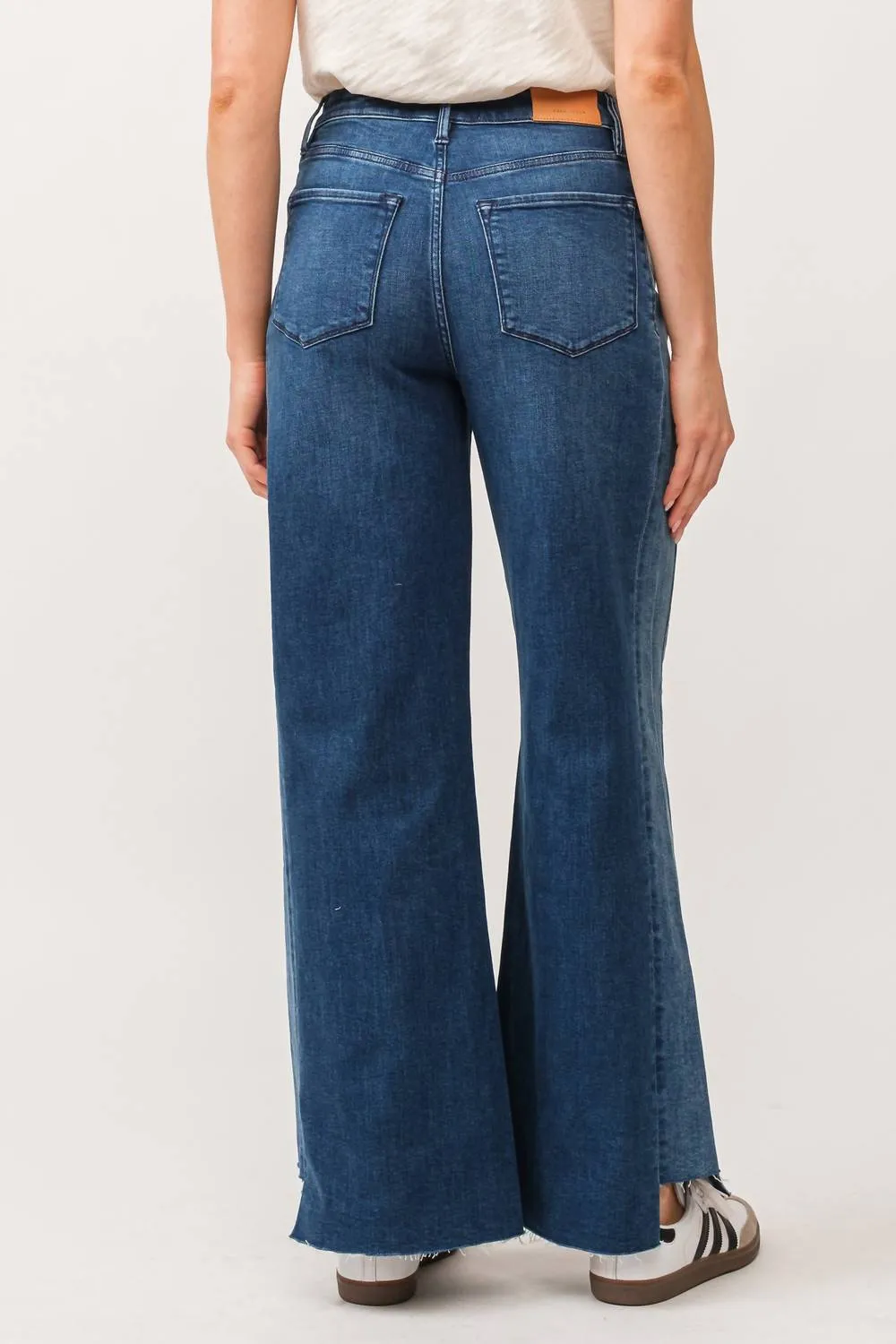 Fiona High Rise Denim In Artic Blue