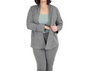 Flow Cardigan In Steel