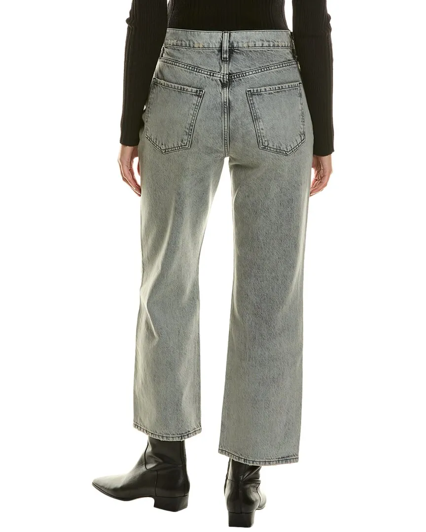 FRAME Denim Le Jane Crop High-Rise Subculture Straight Jean