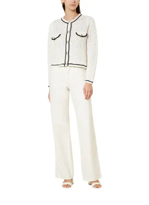 Giany Cardigan In Black/white