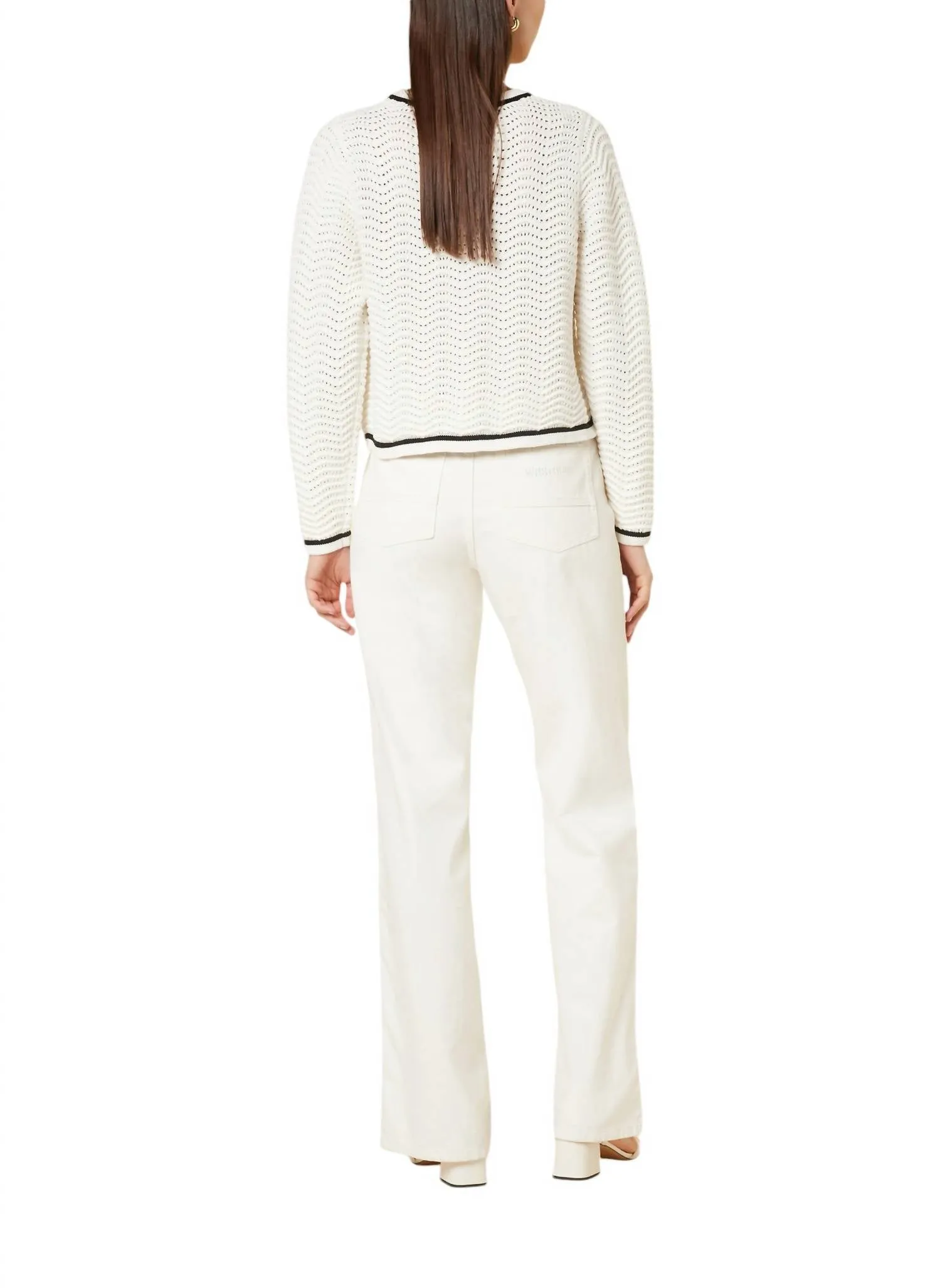 Giany Cardigan In Black/white