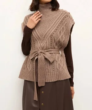Hampton Popover Sweater In Mocha