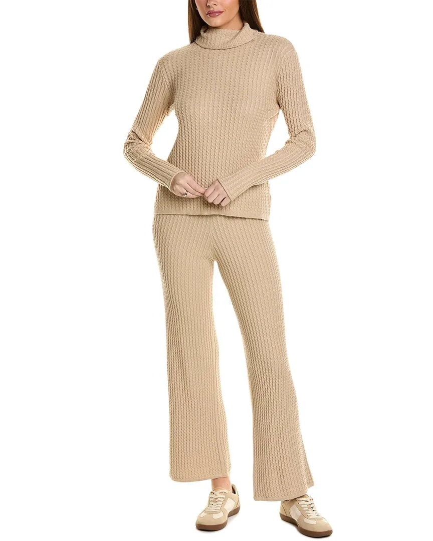 Hannah Rose Cashmere-Blend 2pc Sweater Set