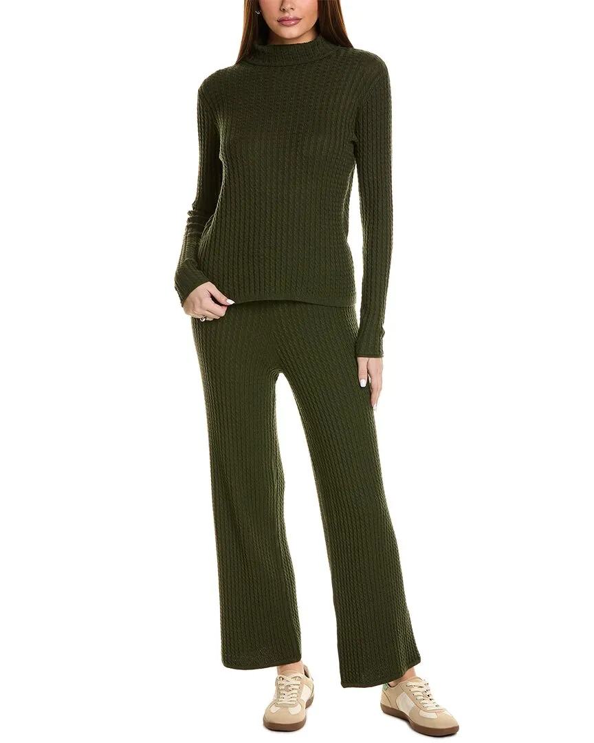 Hannah Rose Cashmere-Blend 2pc Sweater Set