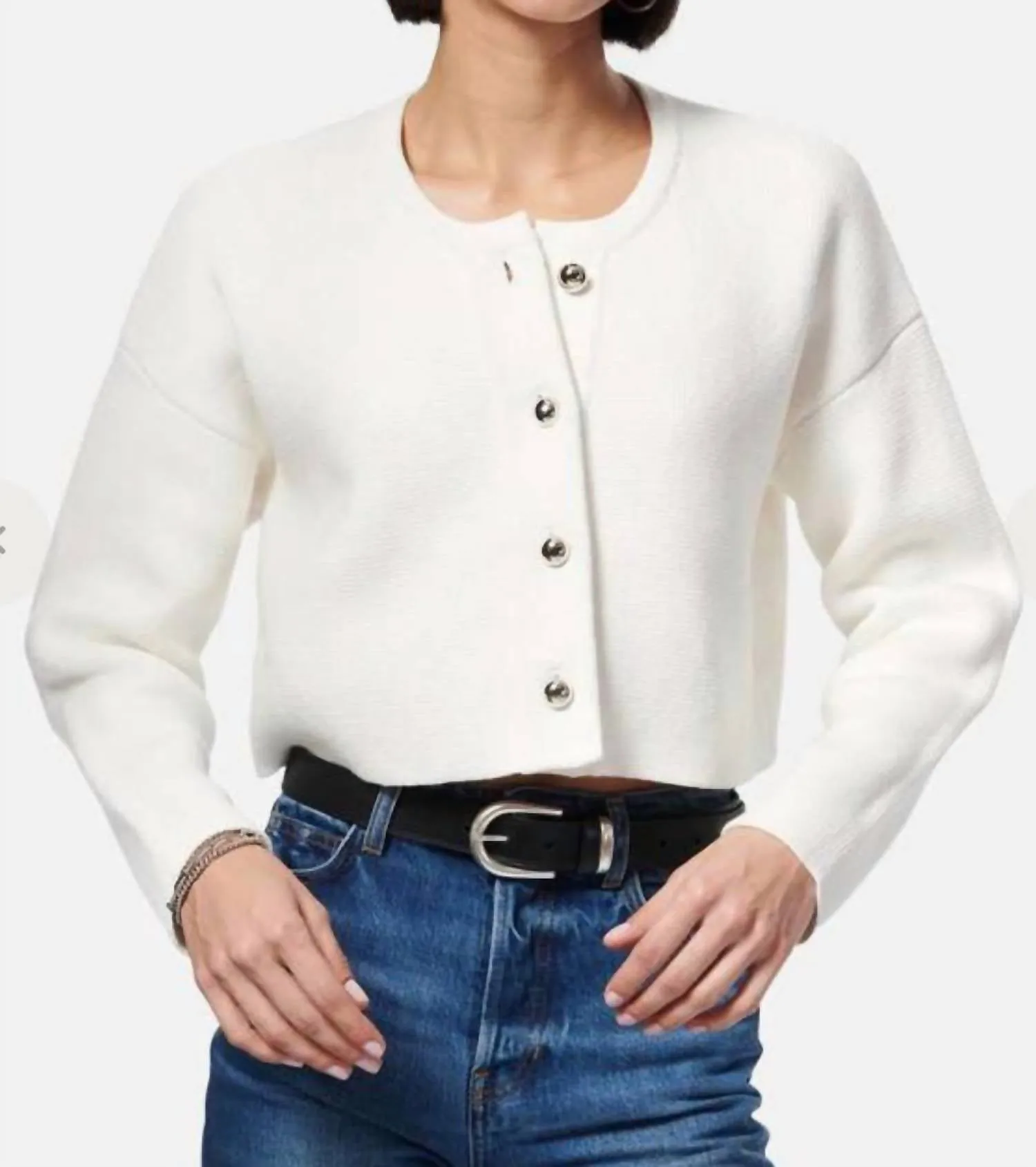 Hara Cardigan In Ceramic