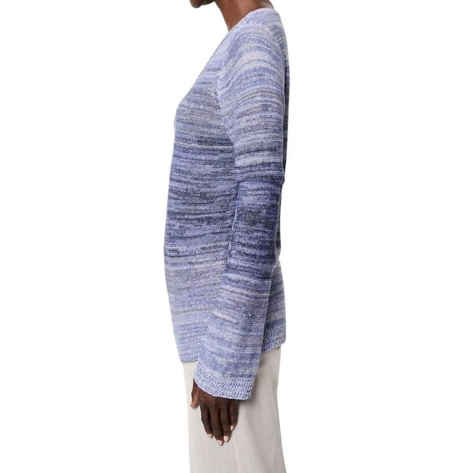 Hazy Shades Sweater In Purple Multi