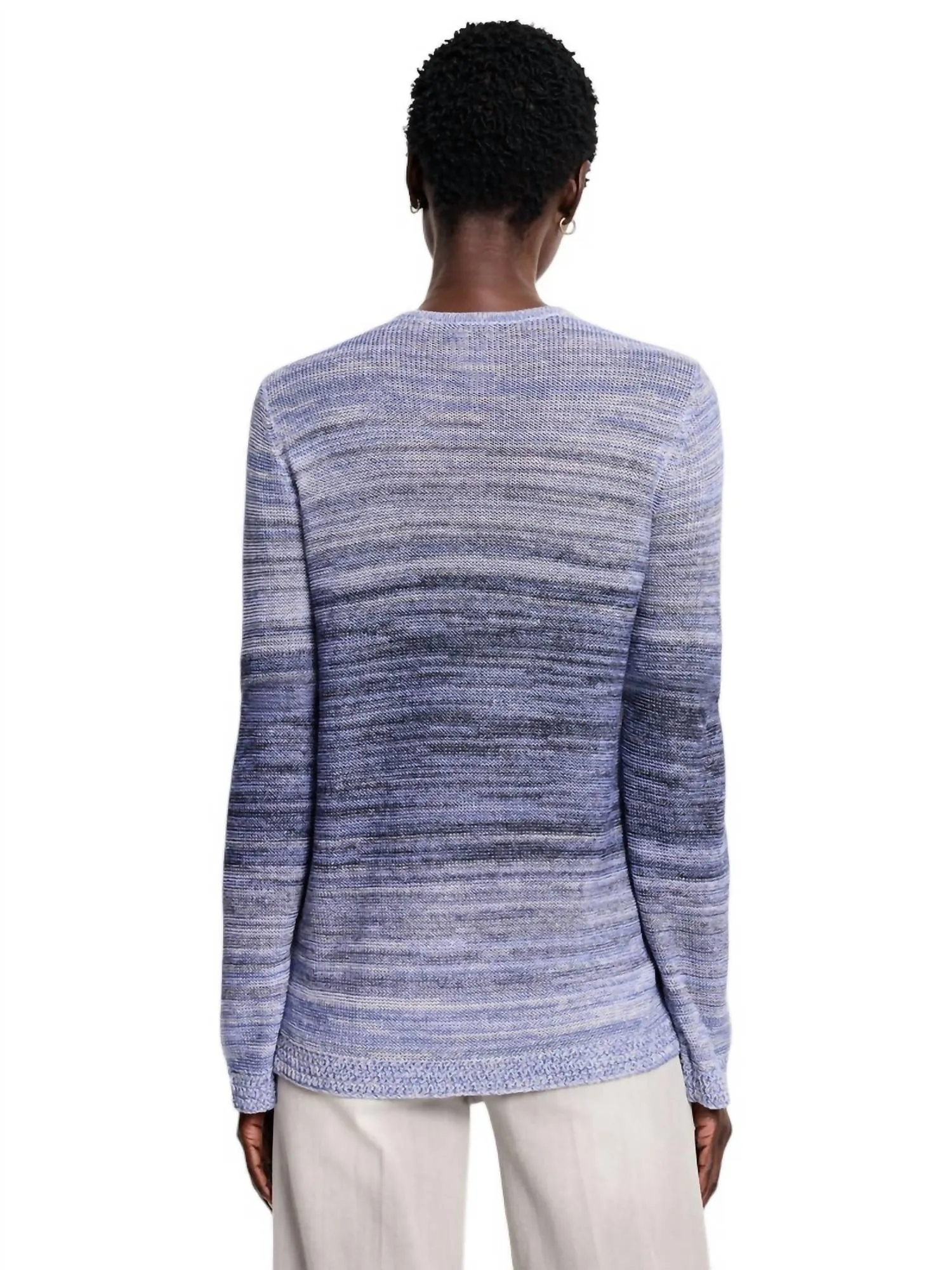 Hazy Shades Sweater In Purple Multi