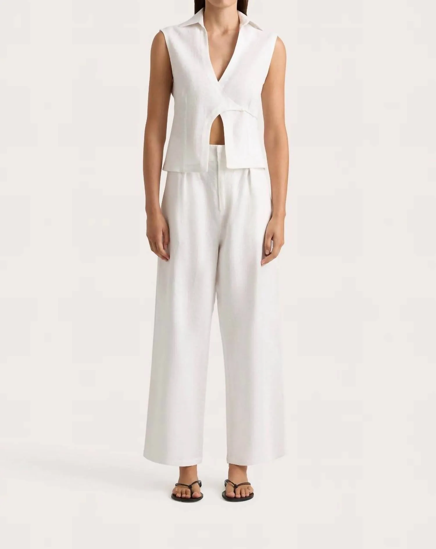 Ida Pant In White