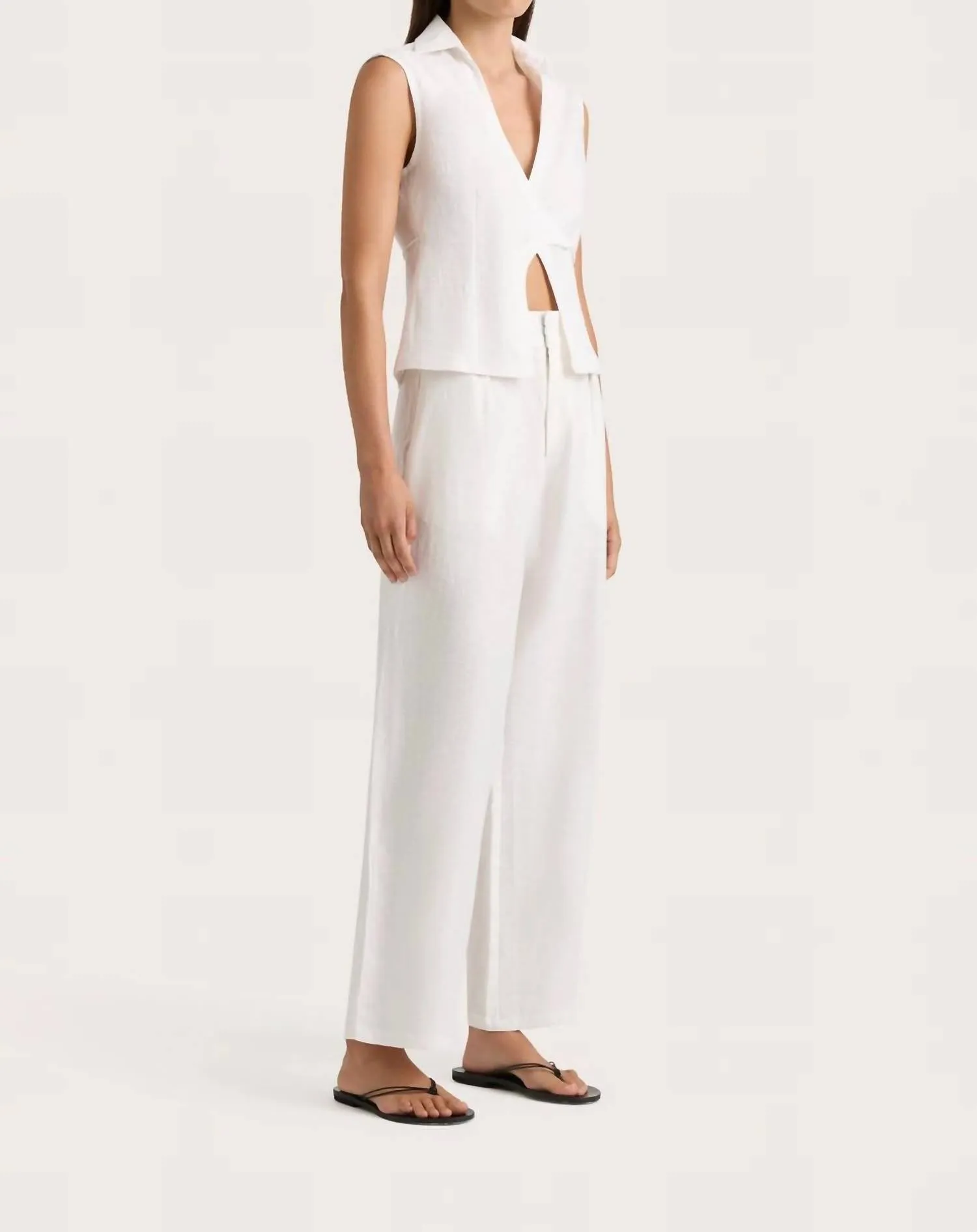 Ida Pant In White