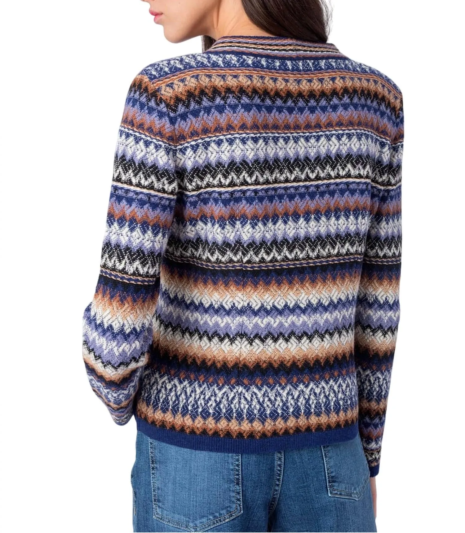 Jacquard Jacket In Multi