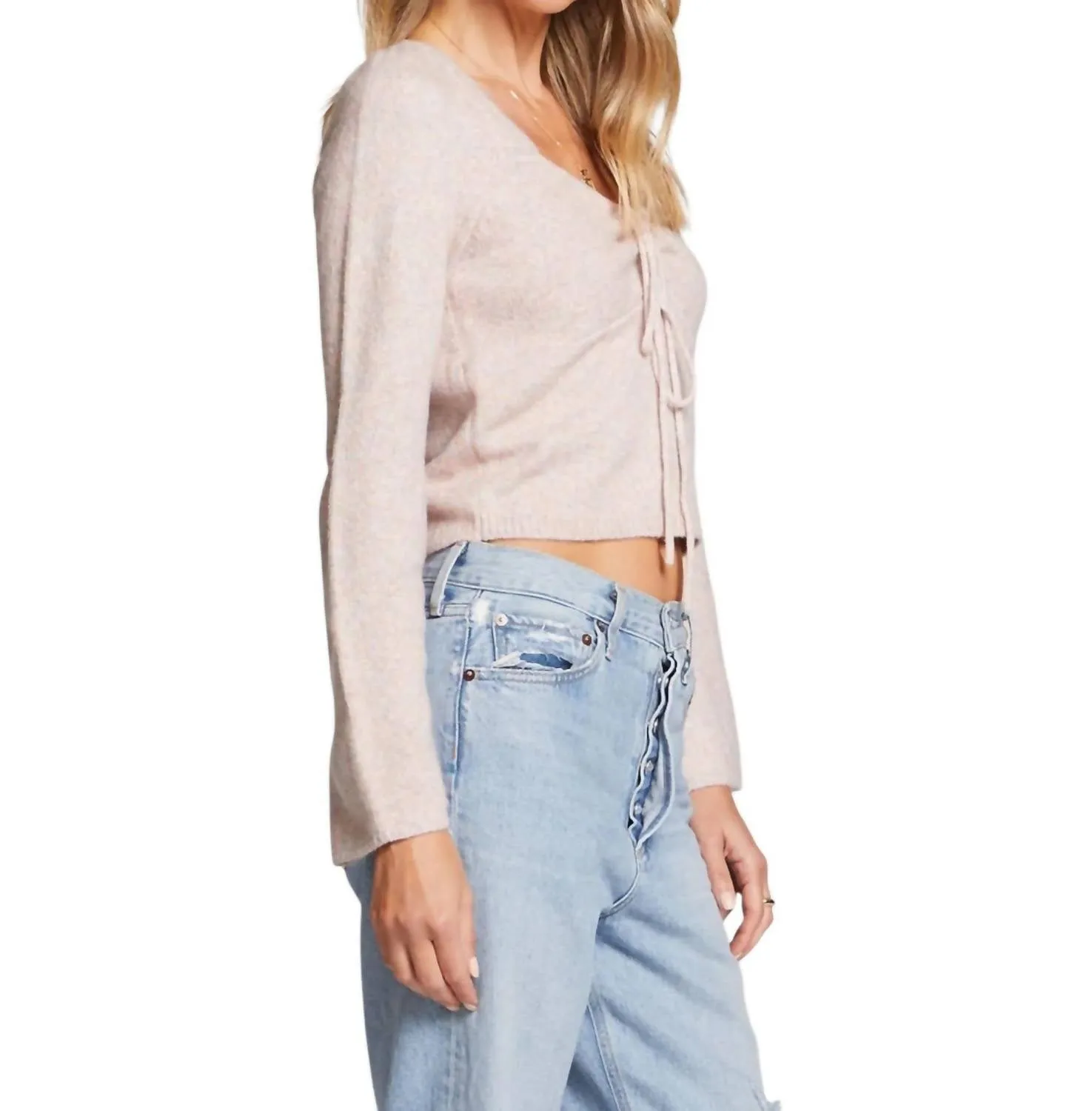 Jayne Sweater In Light Pink
