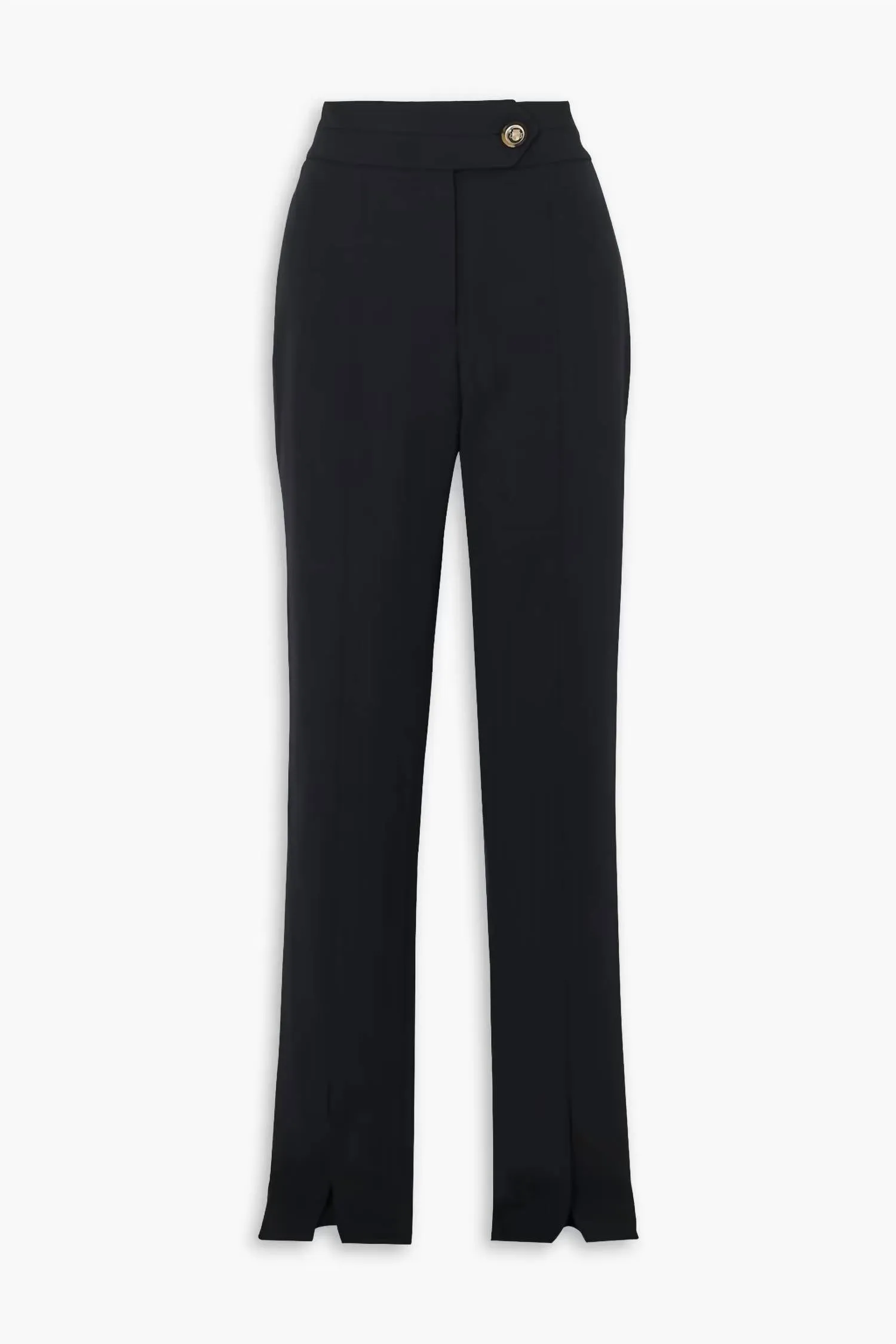 Jessamy Twill Slim-Leg Pants In Navy
