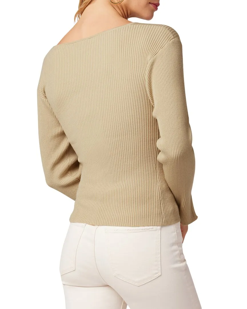 JOE’S Jeans Shelby Cross Front Wool Sweater
