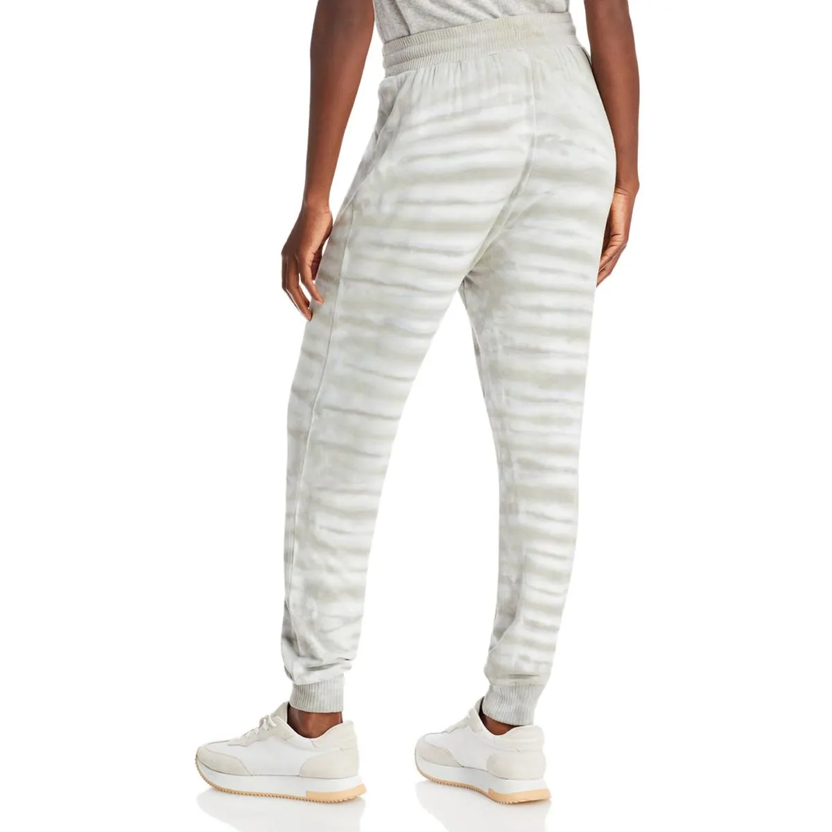Journey Womens Ribbed Trim Knit Jogger Pants