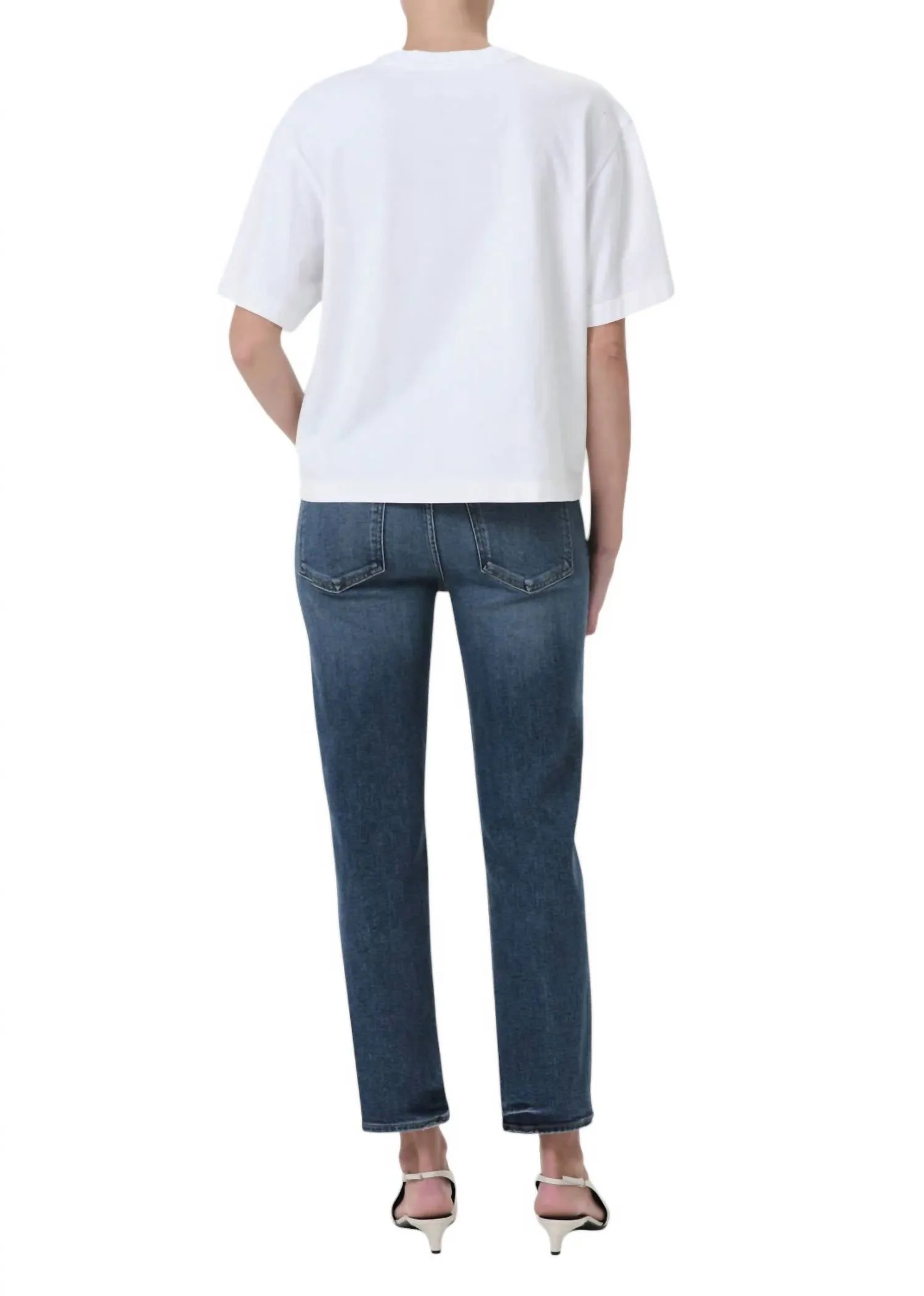 Kye Mid-Rise Slim Fit Jeans In Control