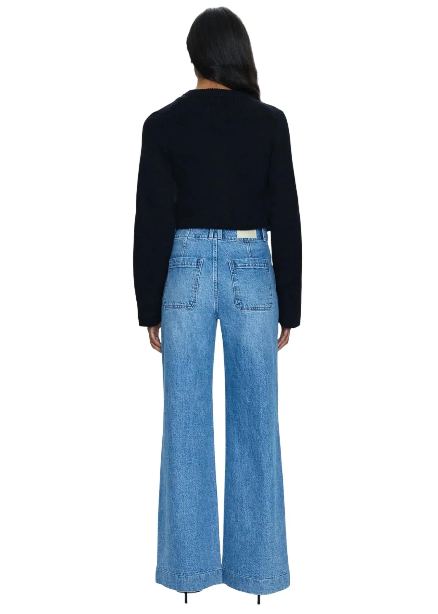 Lana High Rise Wide Leg Jeans In Gallery