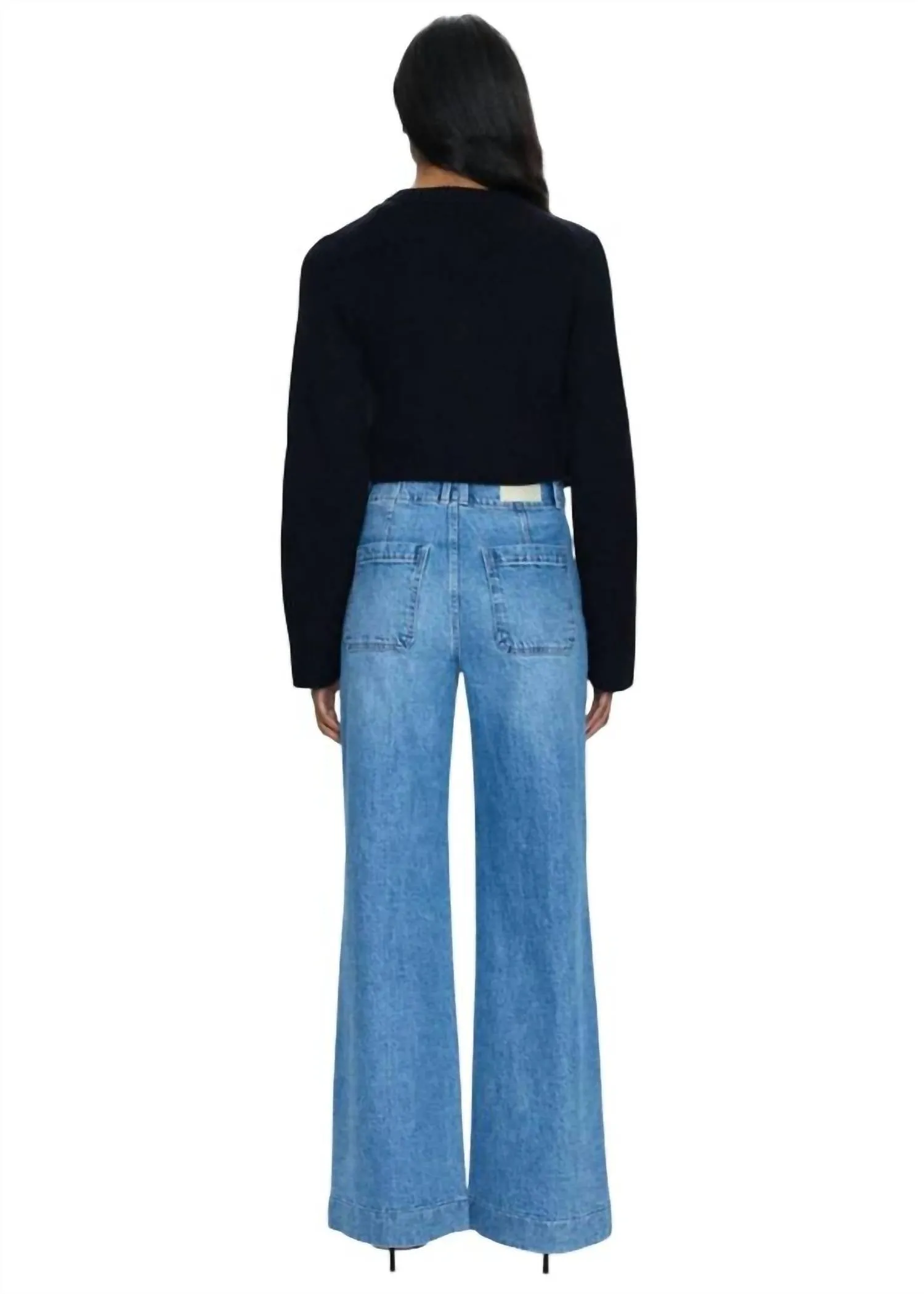 Lana Wide Leg Jeans In Gallery