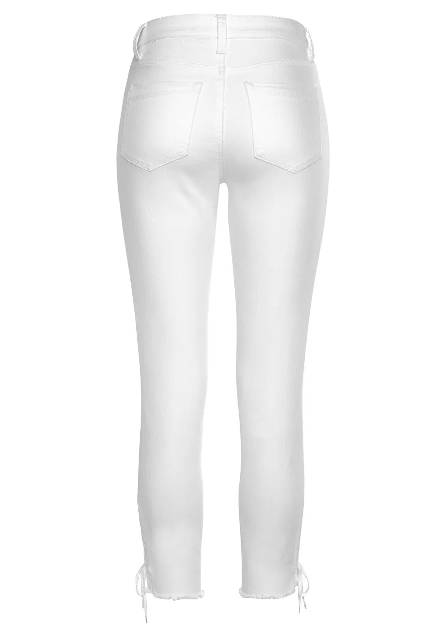 LASCANA Women's Lace Up Jeggings