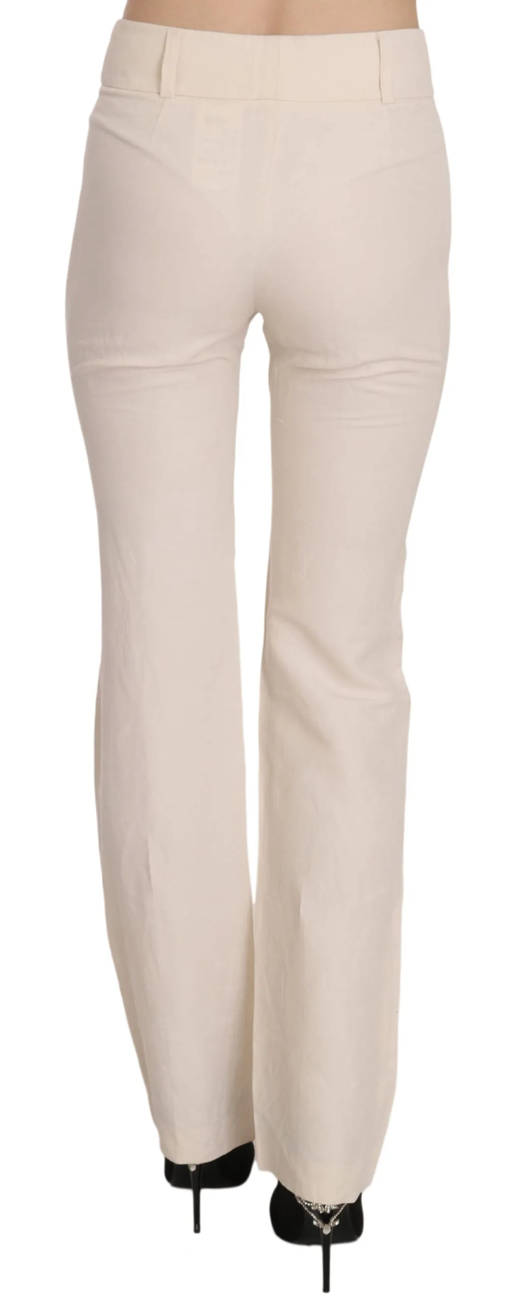 LAUREL Elevated  High Waist Fla Women's Trousers
