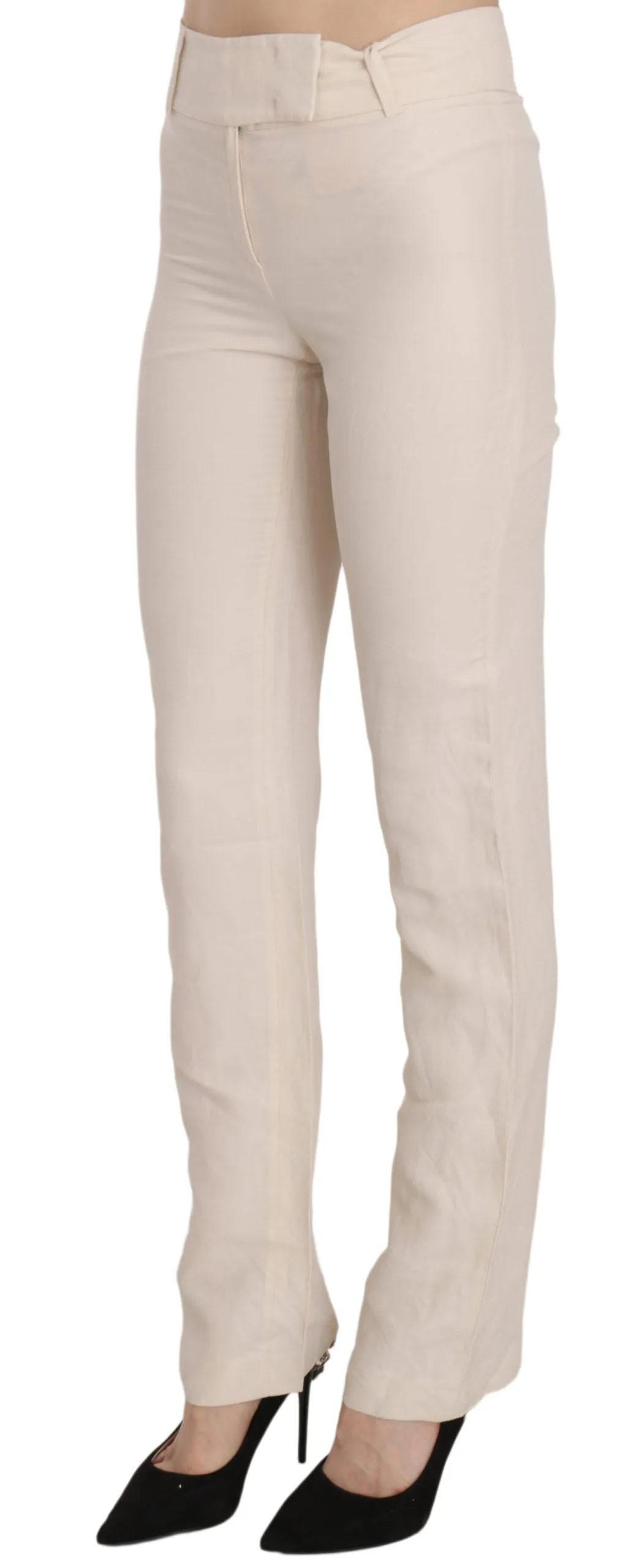 LAUREL Elevated  High Waist Fla Women's Trousers