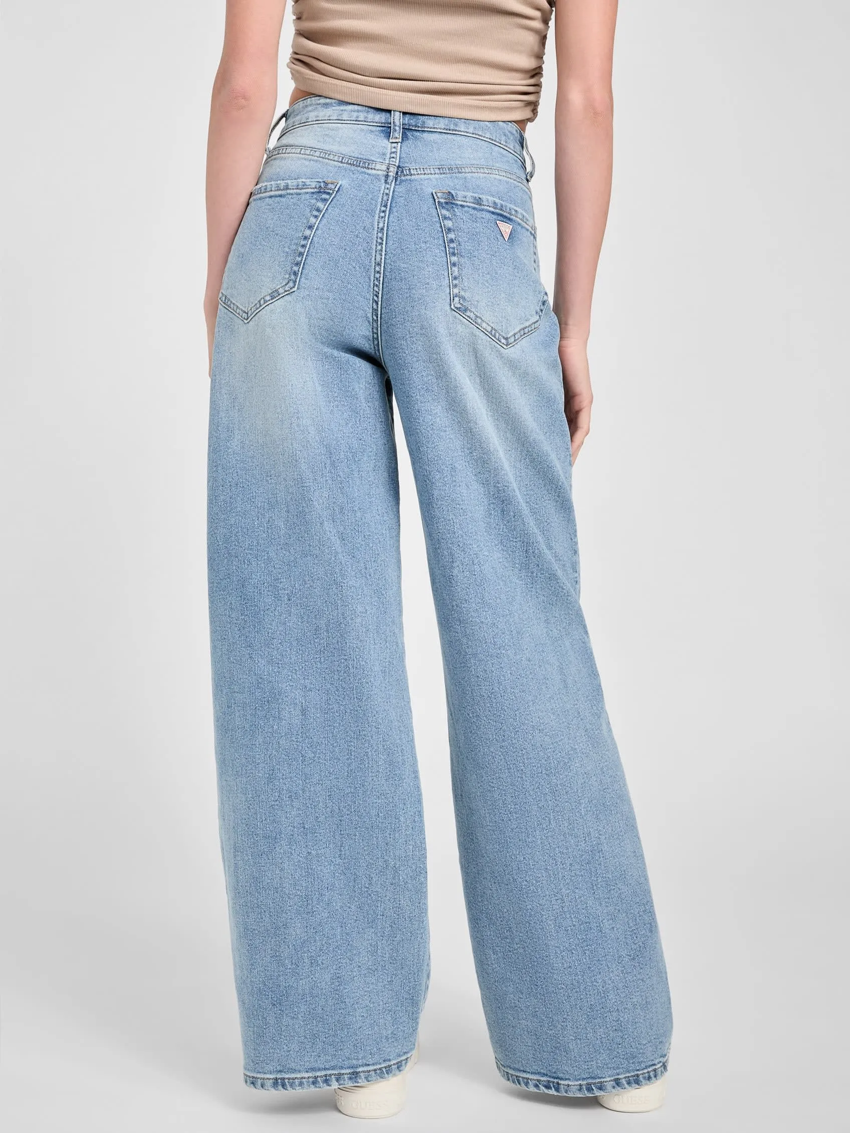 Lisbeth Wide Leg Denim Pants