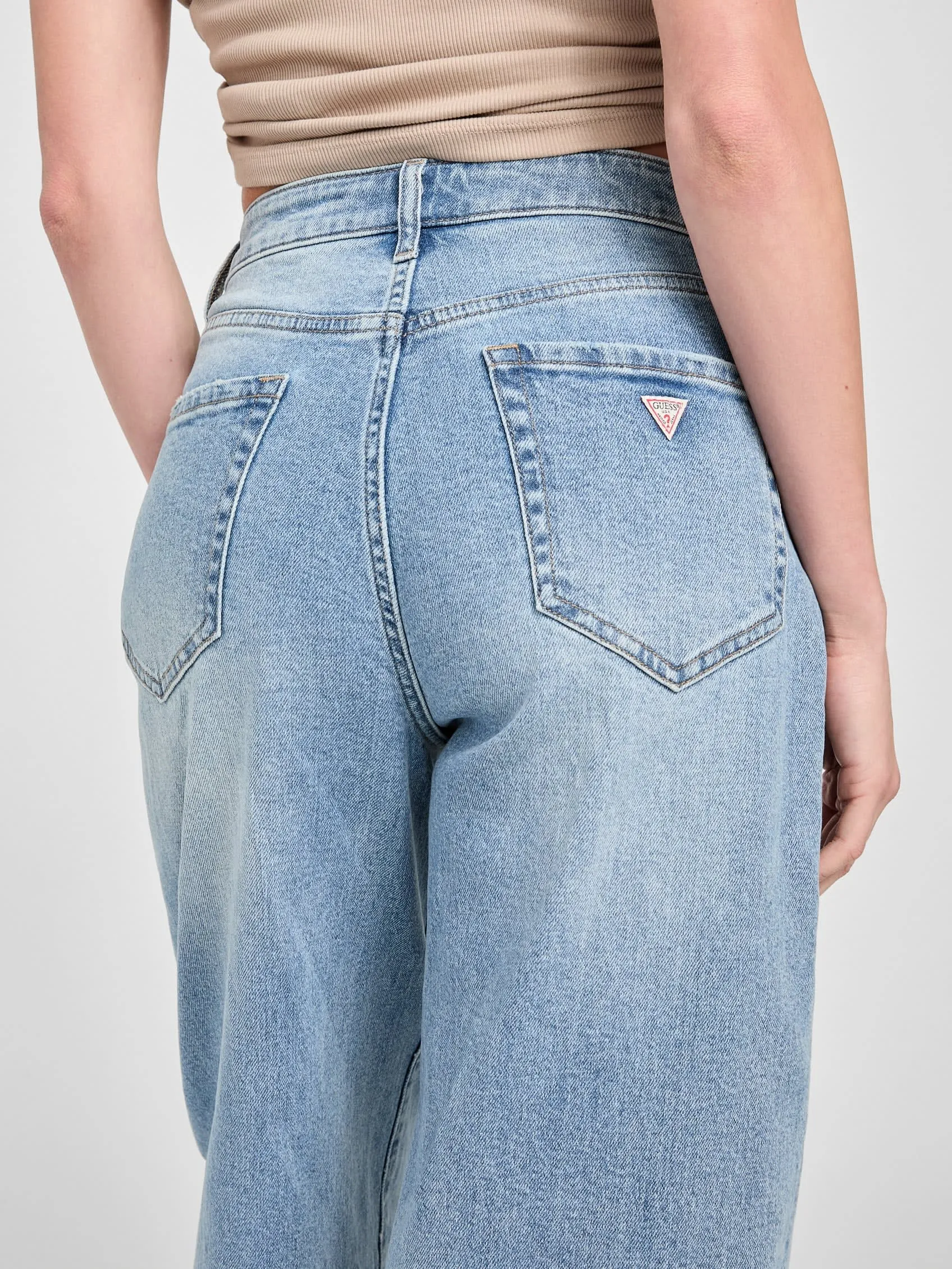 Lisbeth Wide Leg Denim Pants