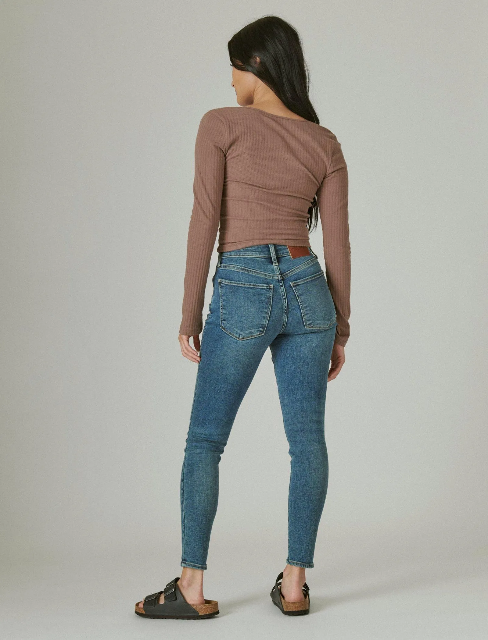 Lucky Brand Women's High Rise Bridgette Skinny