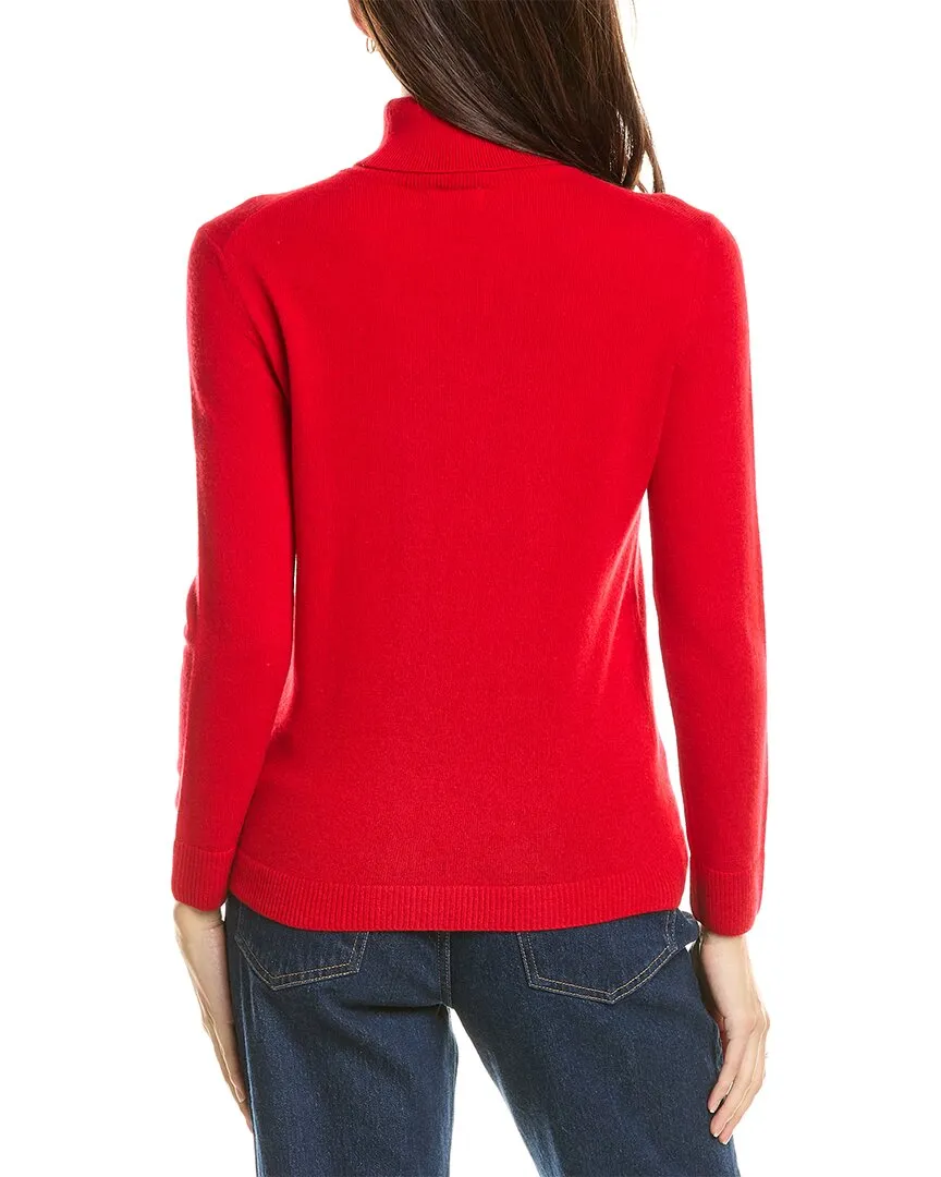 Malo Cashmere Turtleneck Wool & Cashmere-Blend Sweater