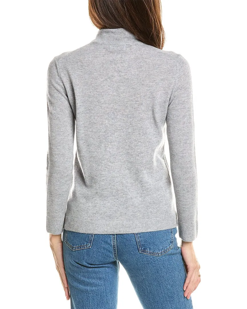 Malo Cashmere Turtleneck Wool & Cashmere-Blend Sweater