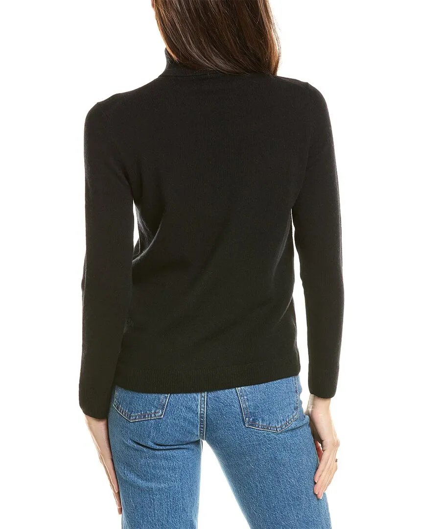 Malo Cashmere Turtleneck Wool & Cashmere-Blend Sweater