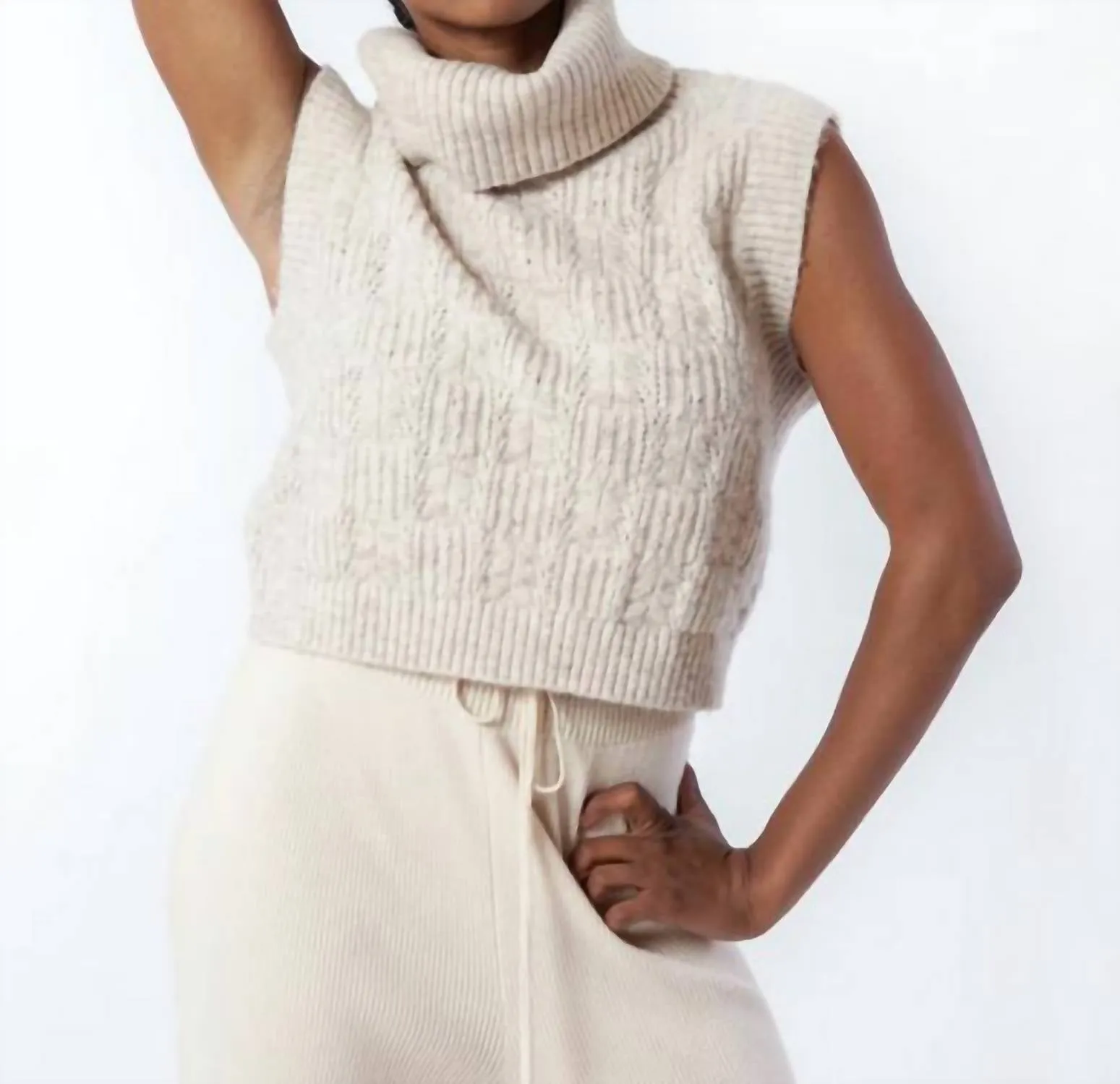 Marlene Top In Oatmeal