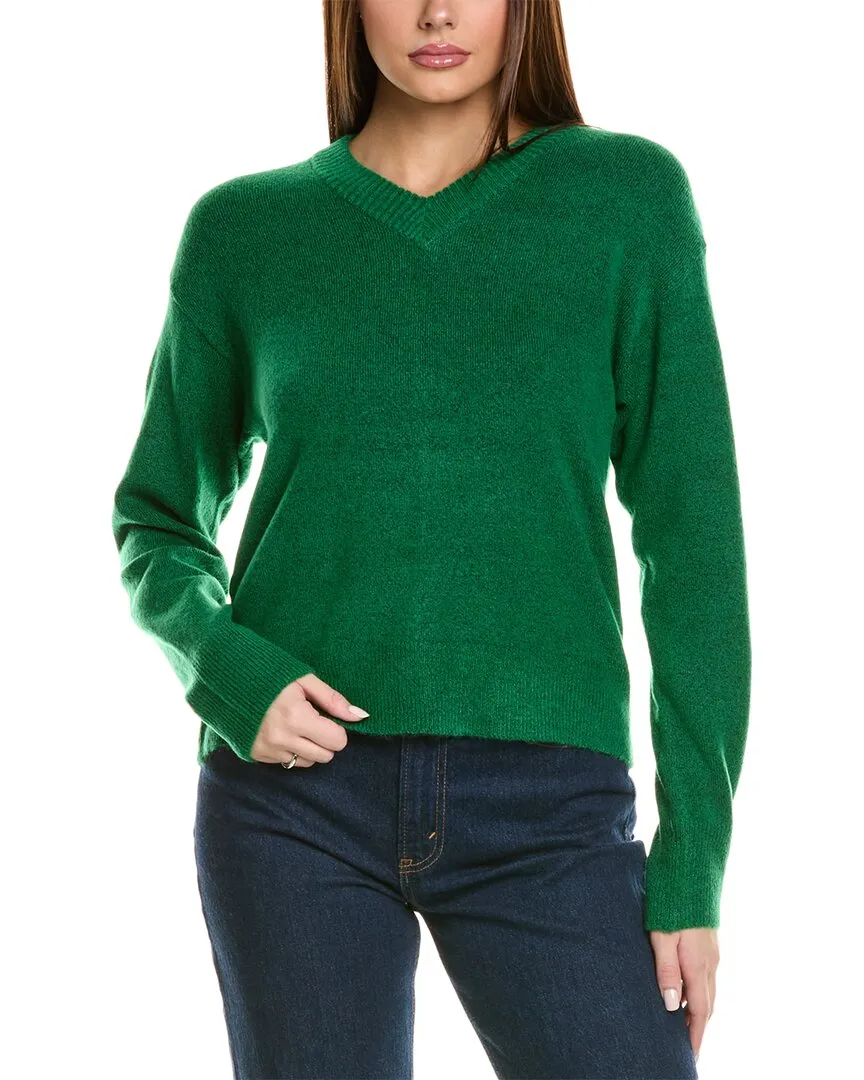 Michael Stars Wes Fitted V-Neck Sweater