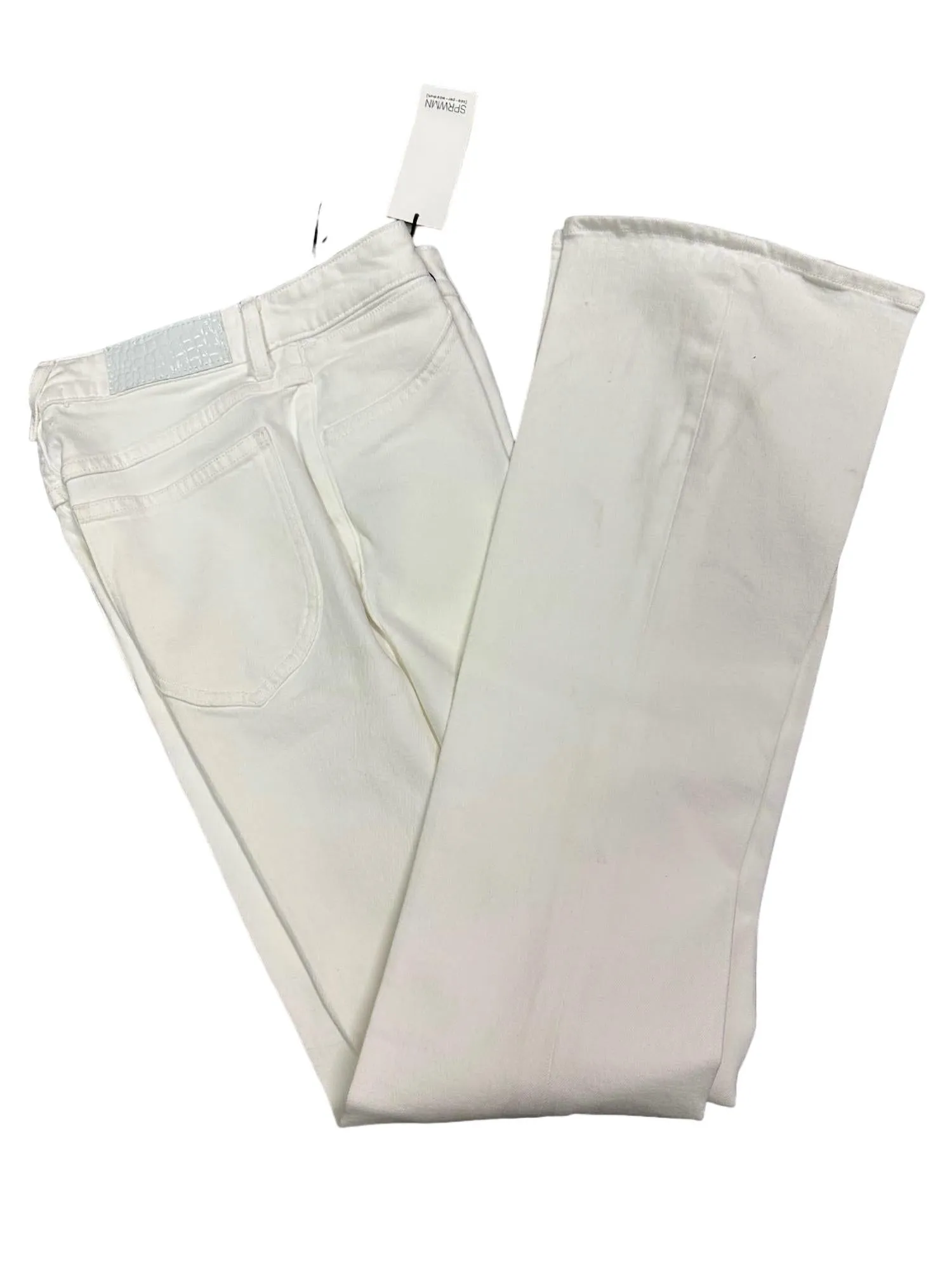 Micro Flare Jeans In White