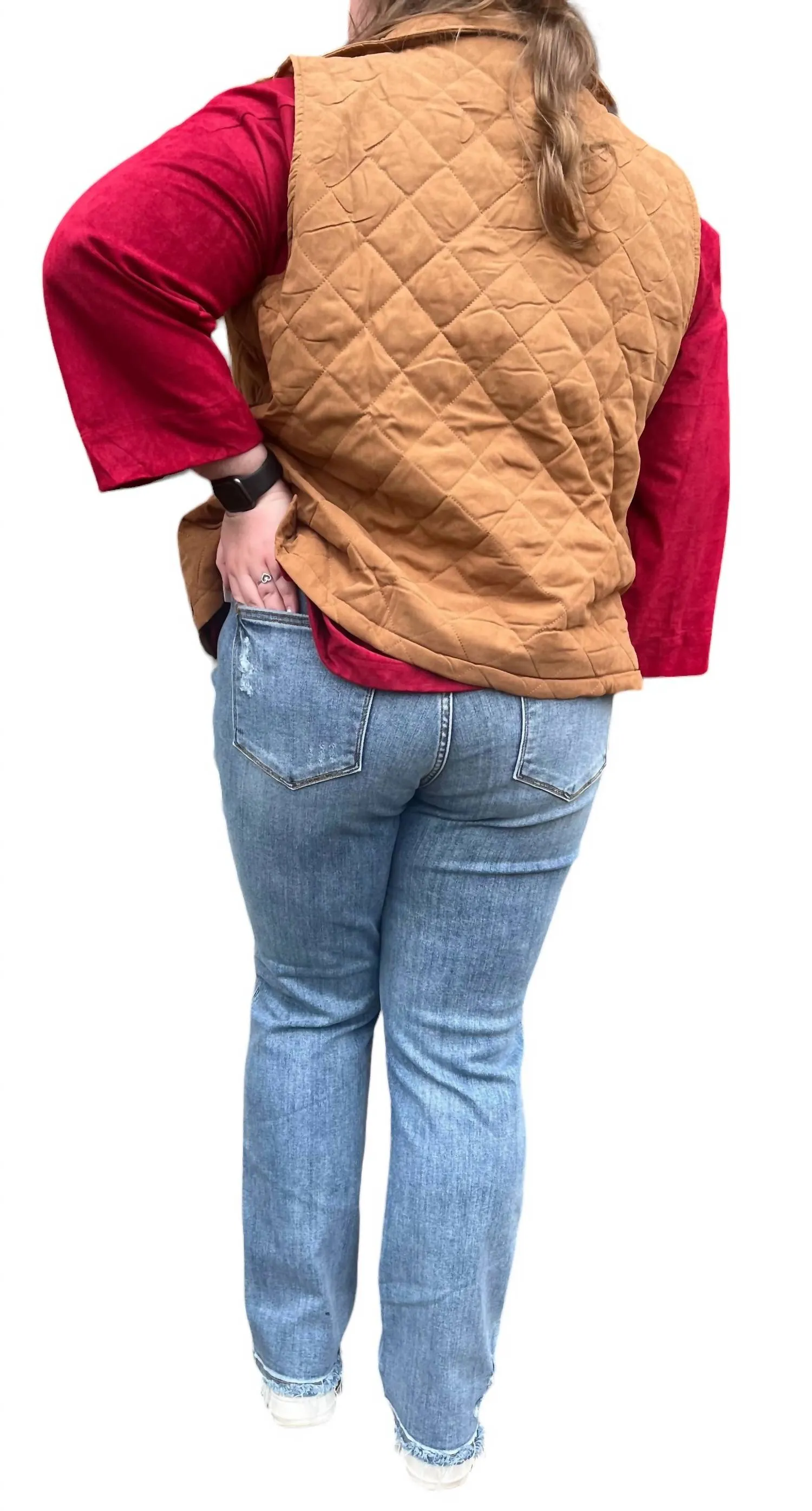 Mid Rise Melissa Jeans In Light Wash