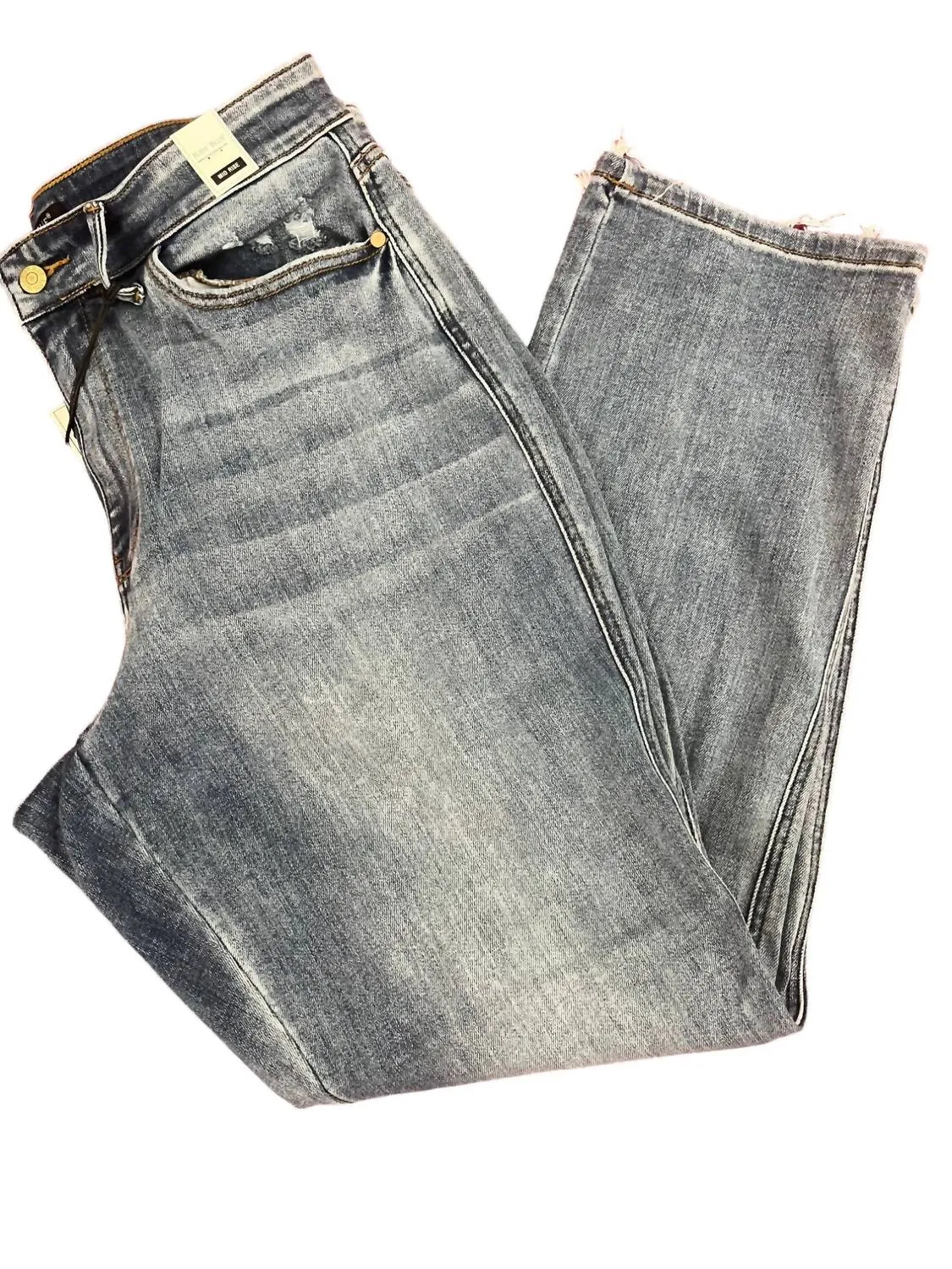 Mid Rise Melissa Jeans In Light Wash