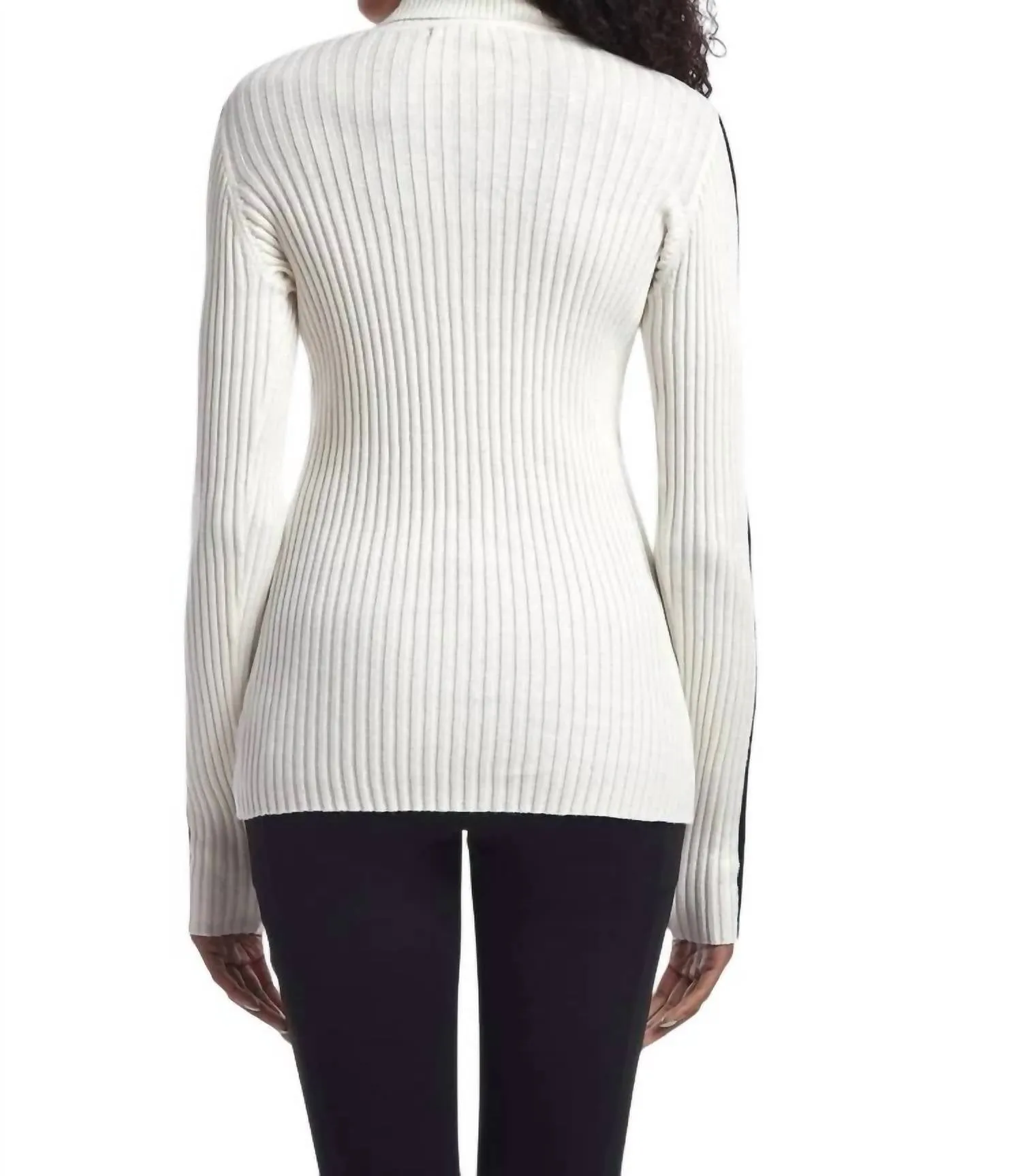 Mimosa Sweater In Cream/black