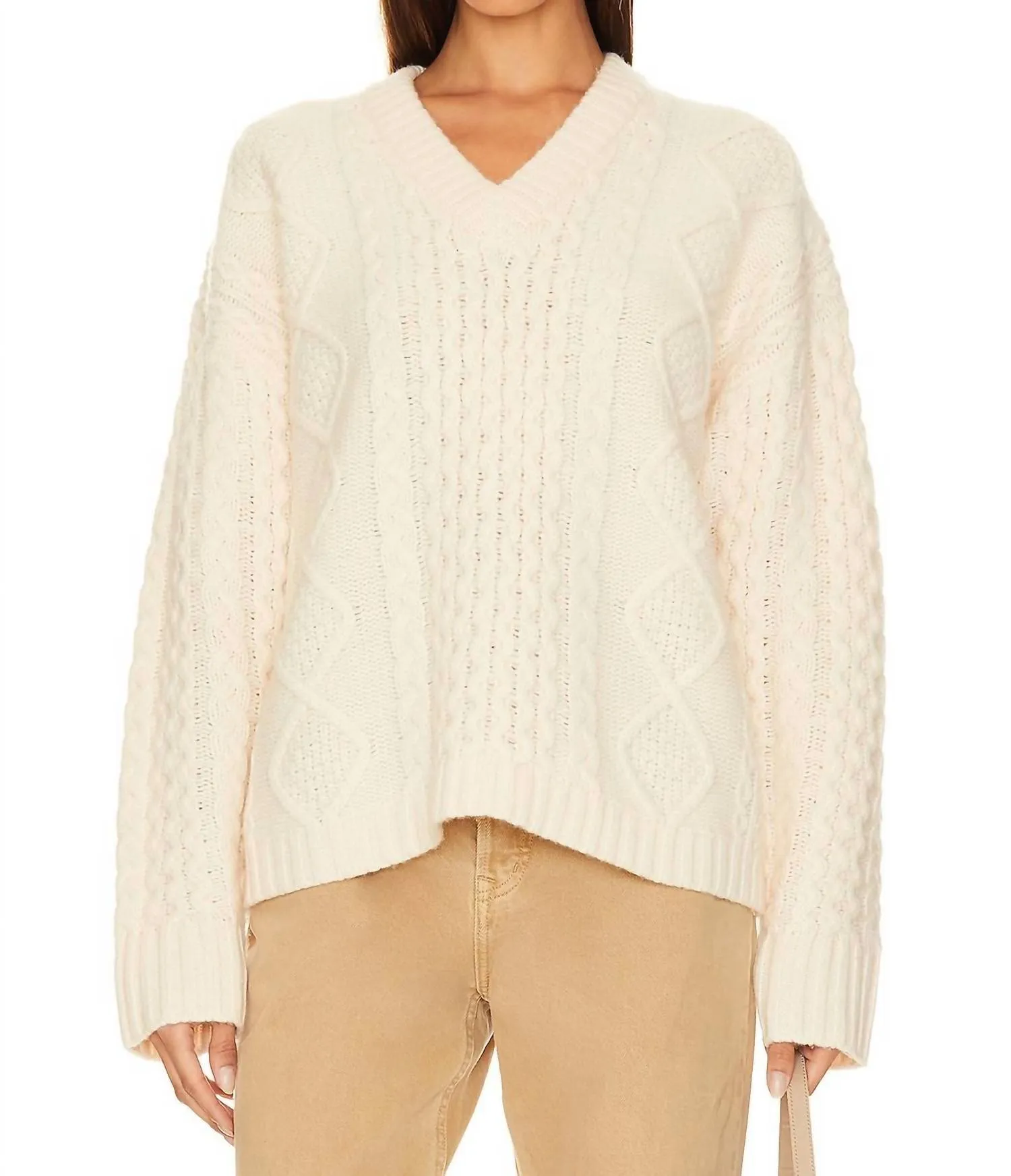 Minnesota Sweater In Cream