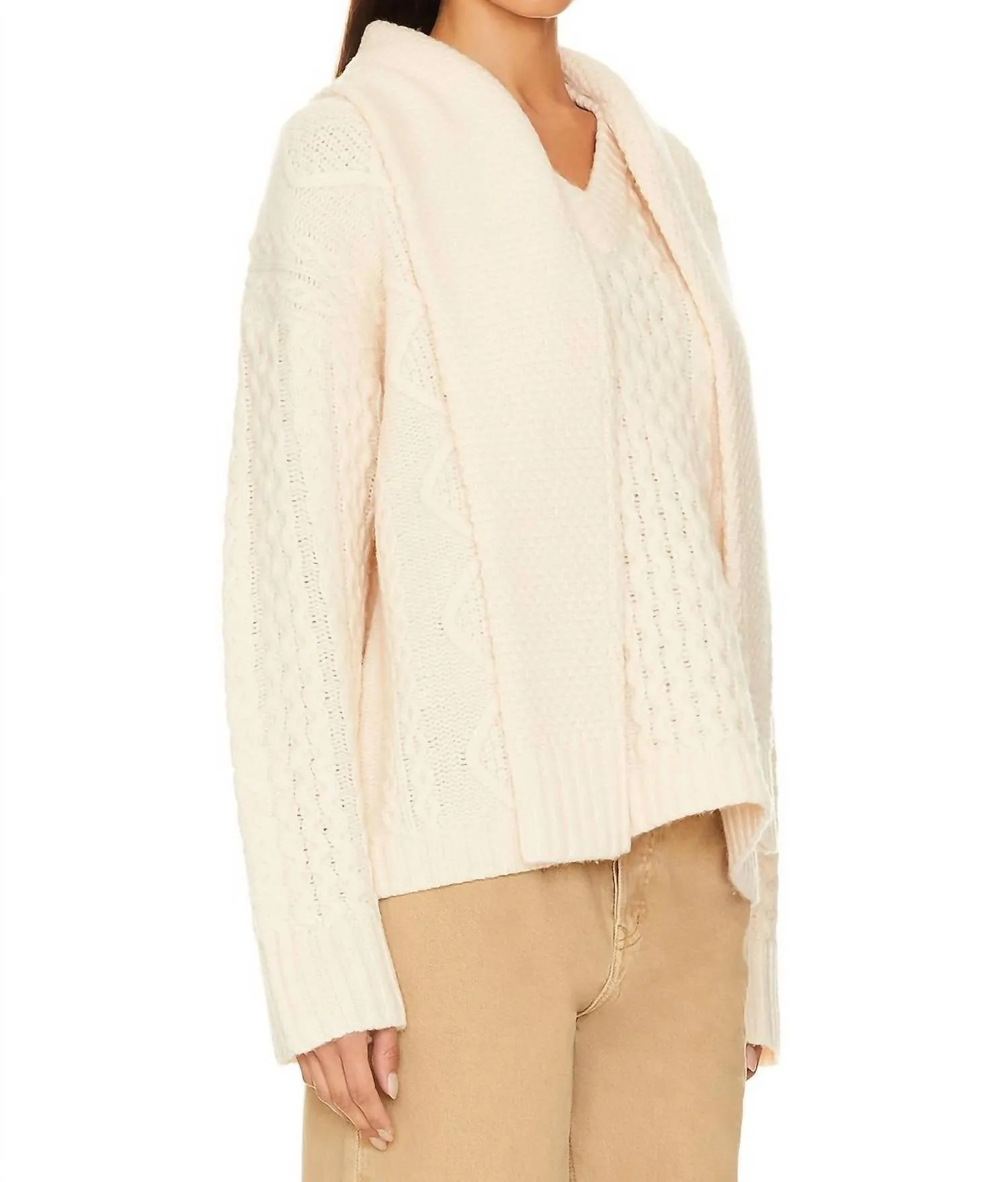 Minnesota Sweater In Cream