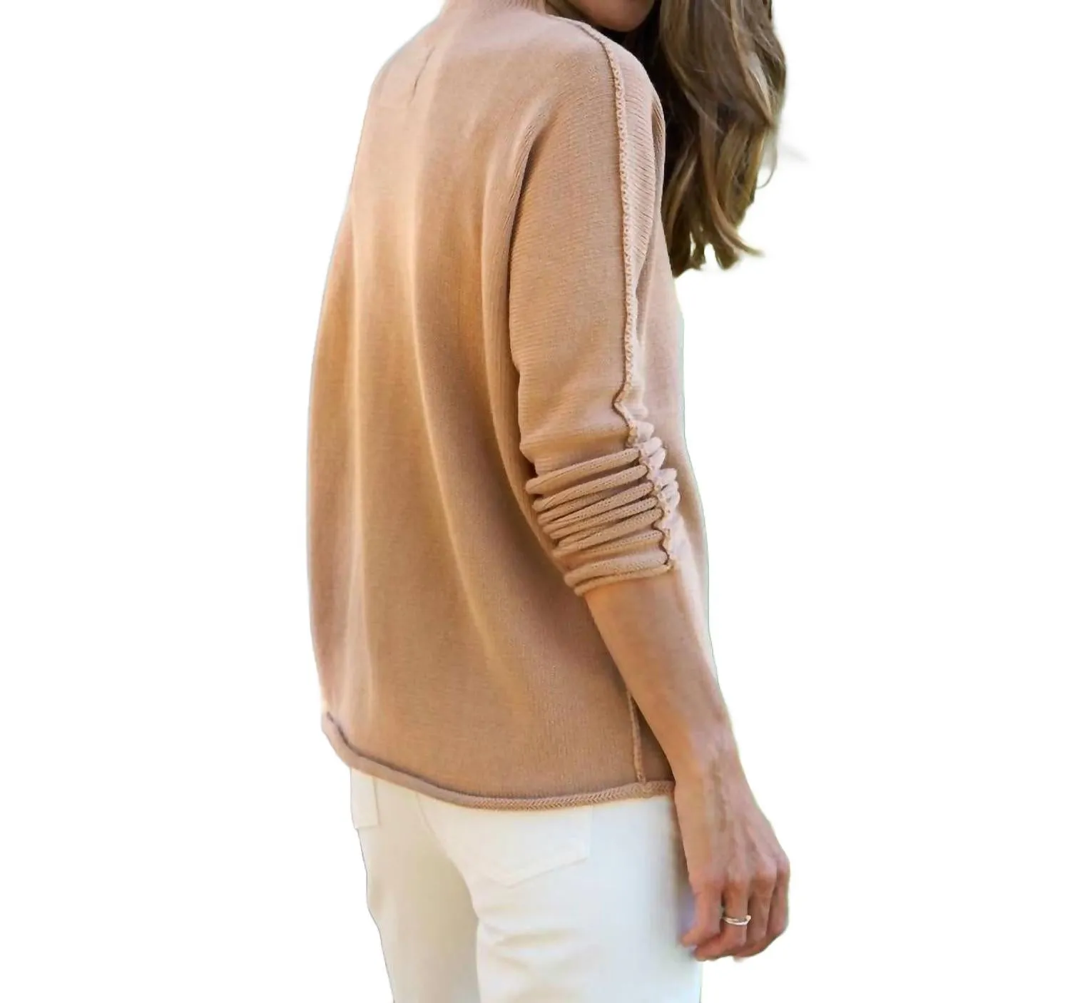 Monterey Sweater In Camel