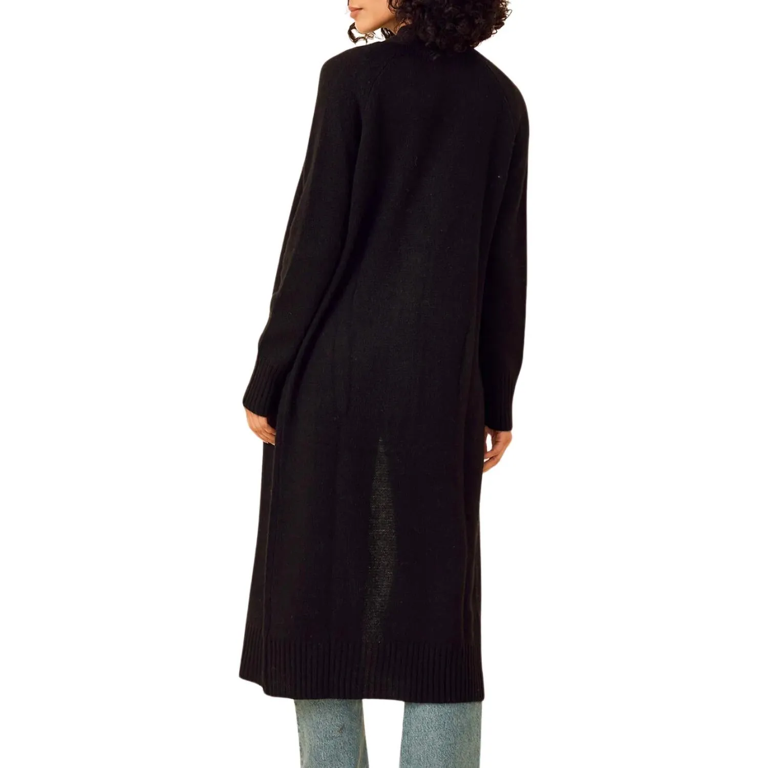 Morgan Cashmere Cardigan In Black