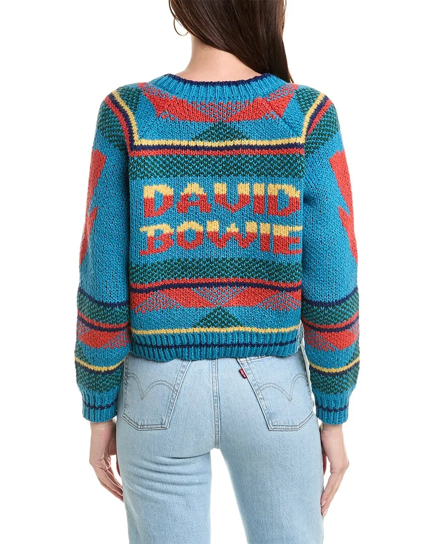 MOTHER Denim x Bowie The Raglan Crop Cardigan