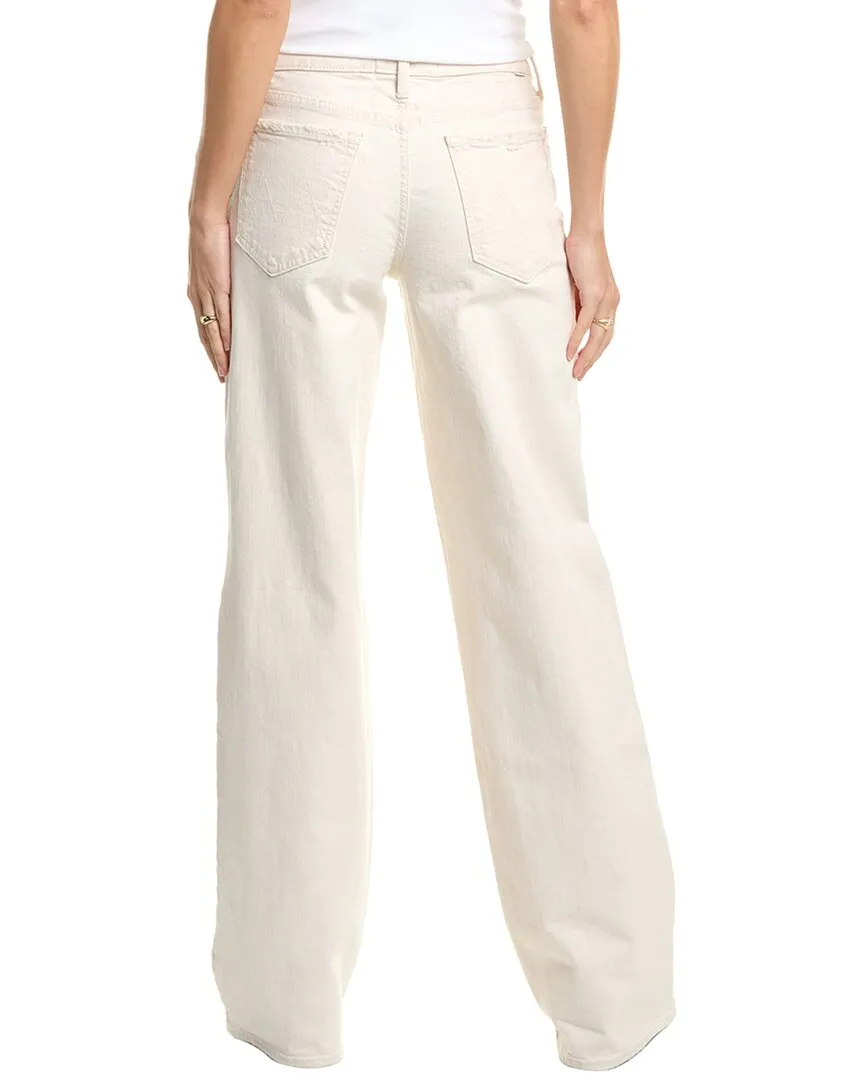 MOTHER The Down Low Spinner Heel Natural Acts Jean