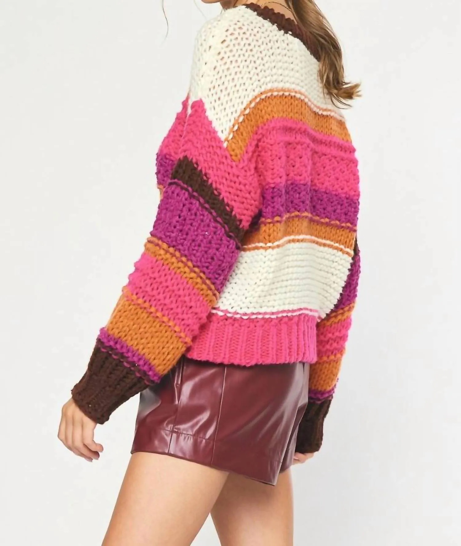 Mountain Mornings Sweater In Multi
