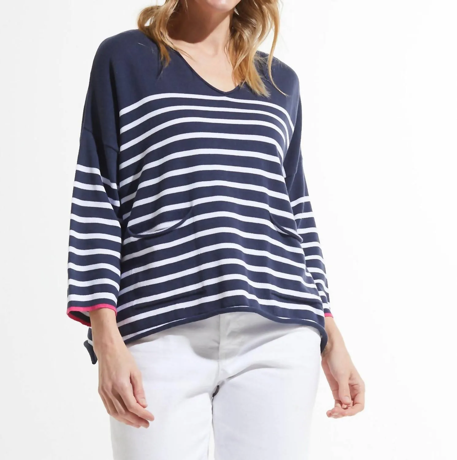 Nautical Sweater In Navy