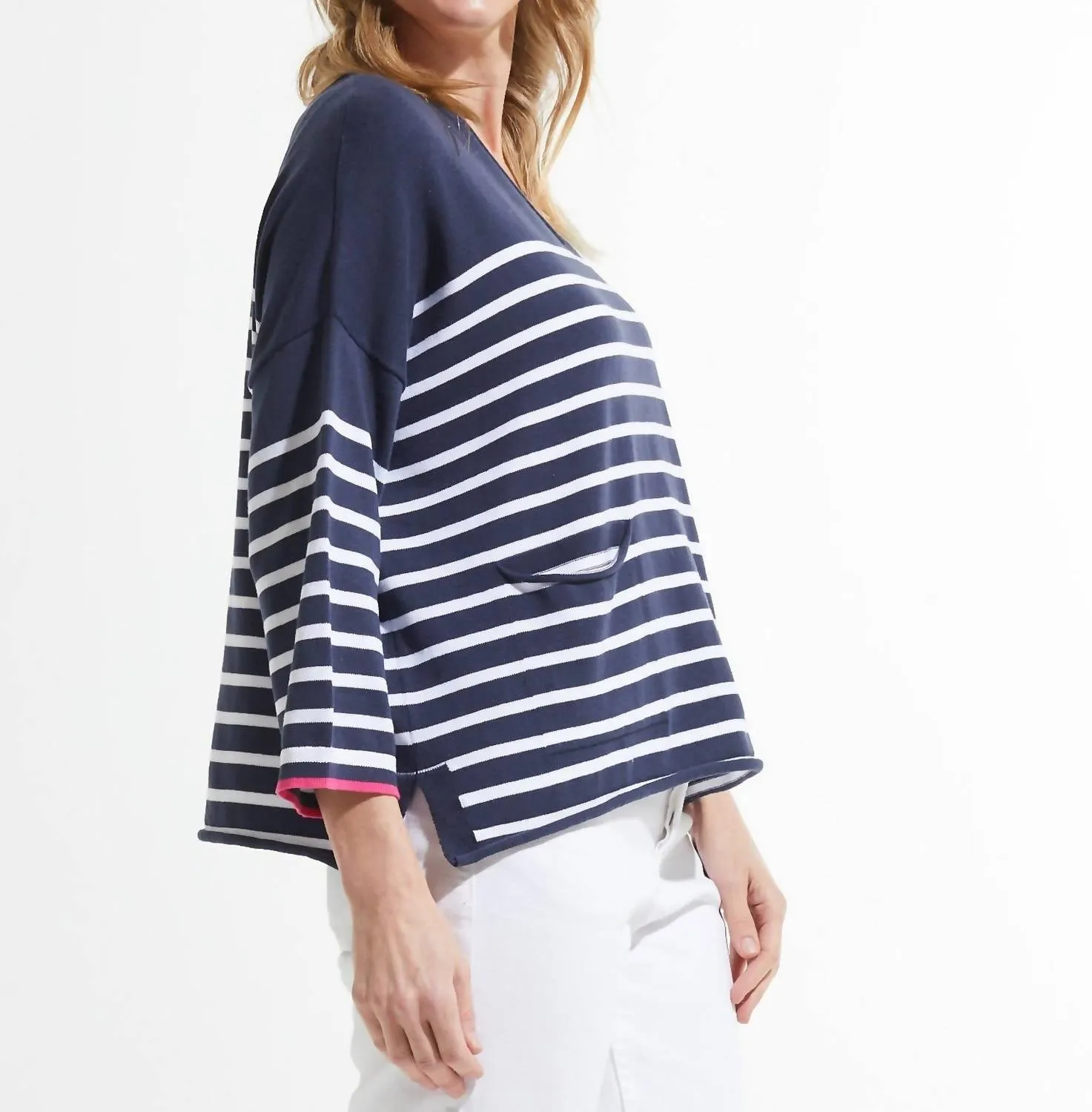 Nautical Sweater In Navy