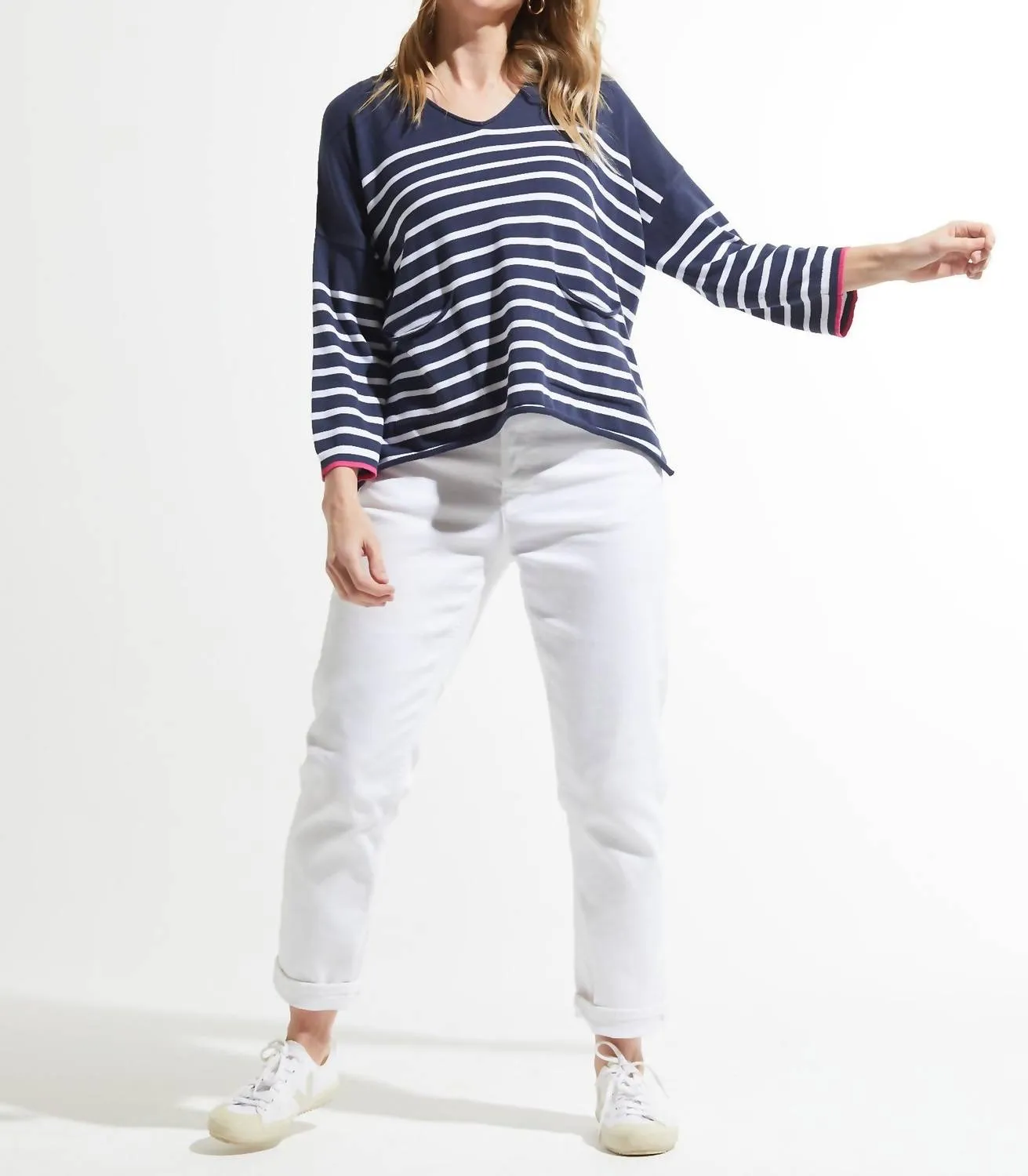 Nautical Sweater In Navy