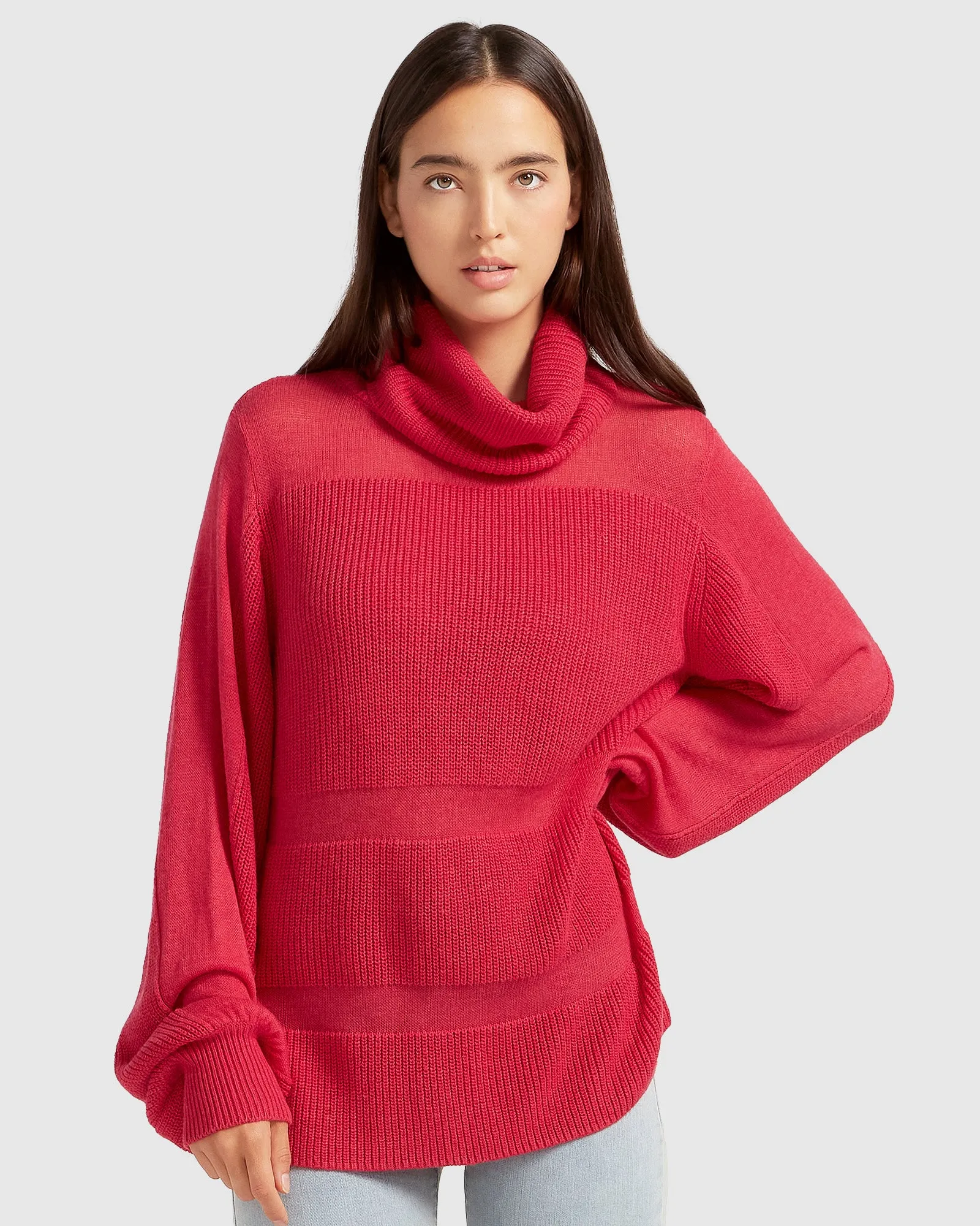 Nevermind Sheer Panelled Knit