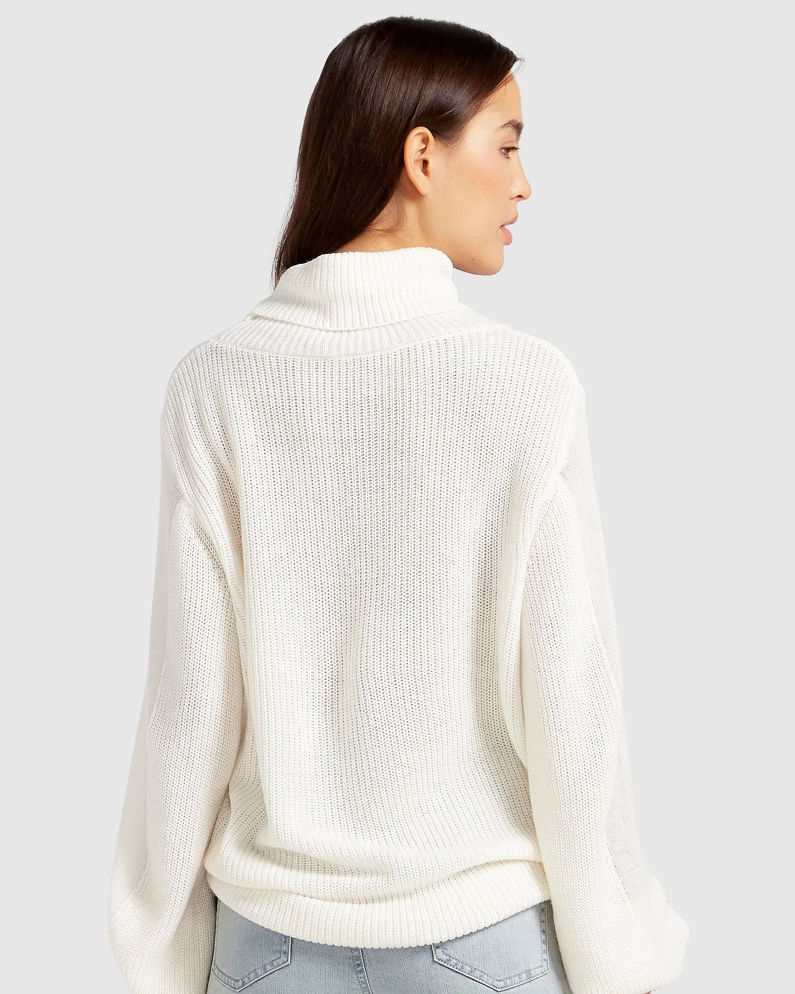 Nevermind Sheer Panelled Knit